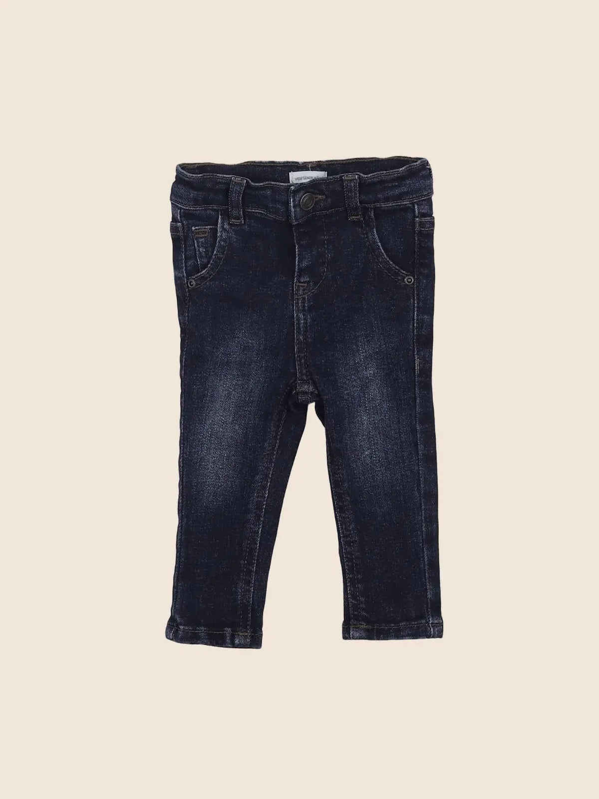 Vertbaudet - jean bleu - 3 mois
