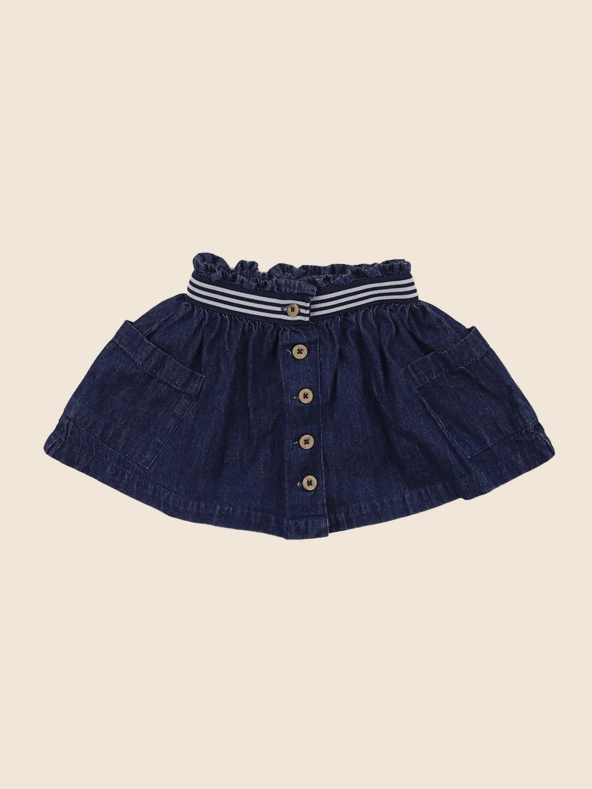 Vertbaudet - jupe bleu - 18 mois