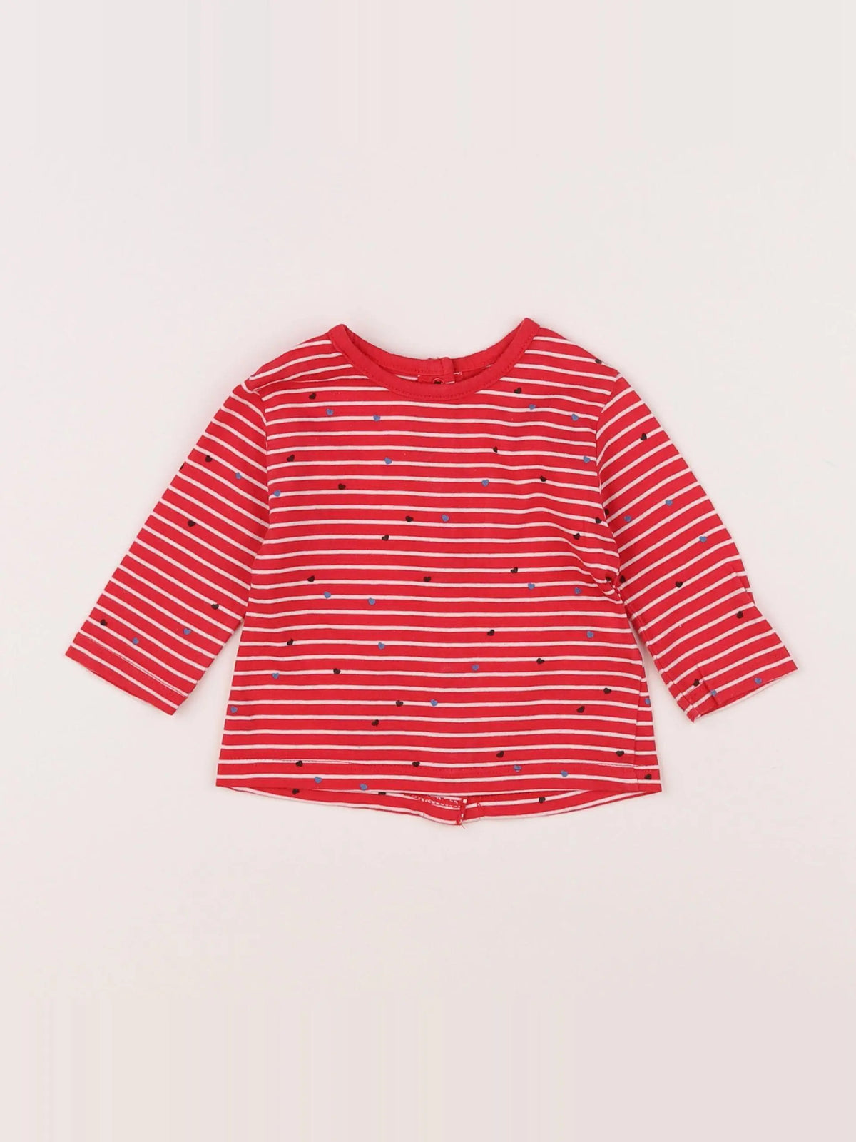 Vertbaudet - tee-shirt blanc - 3 mois