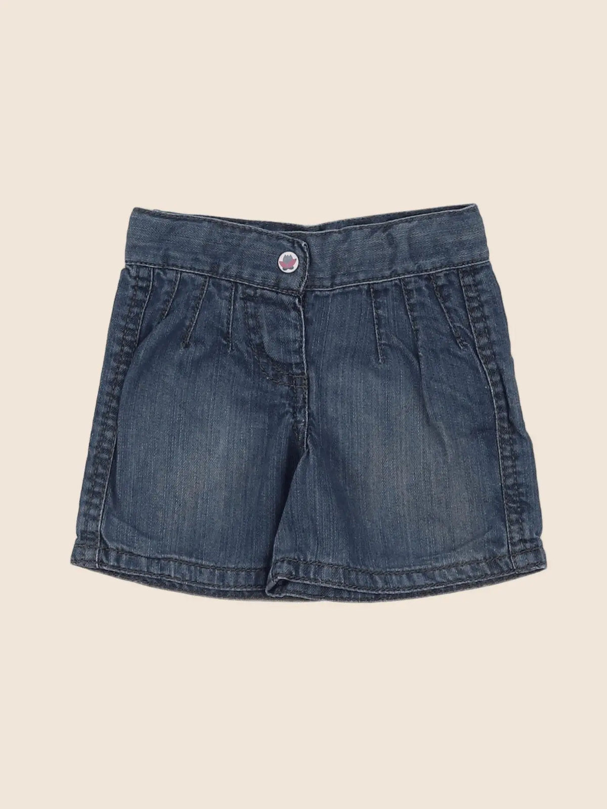 Vertbaudet - short bleu - 3 mois