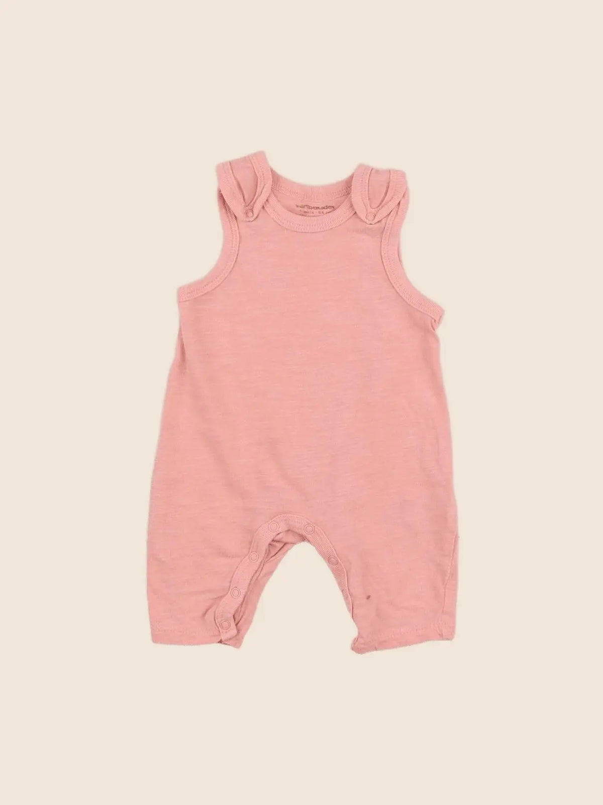 Vertbaudet - salopette rose - 3 mois
