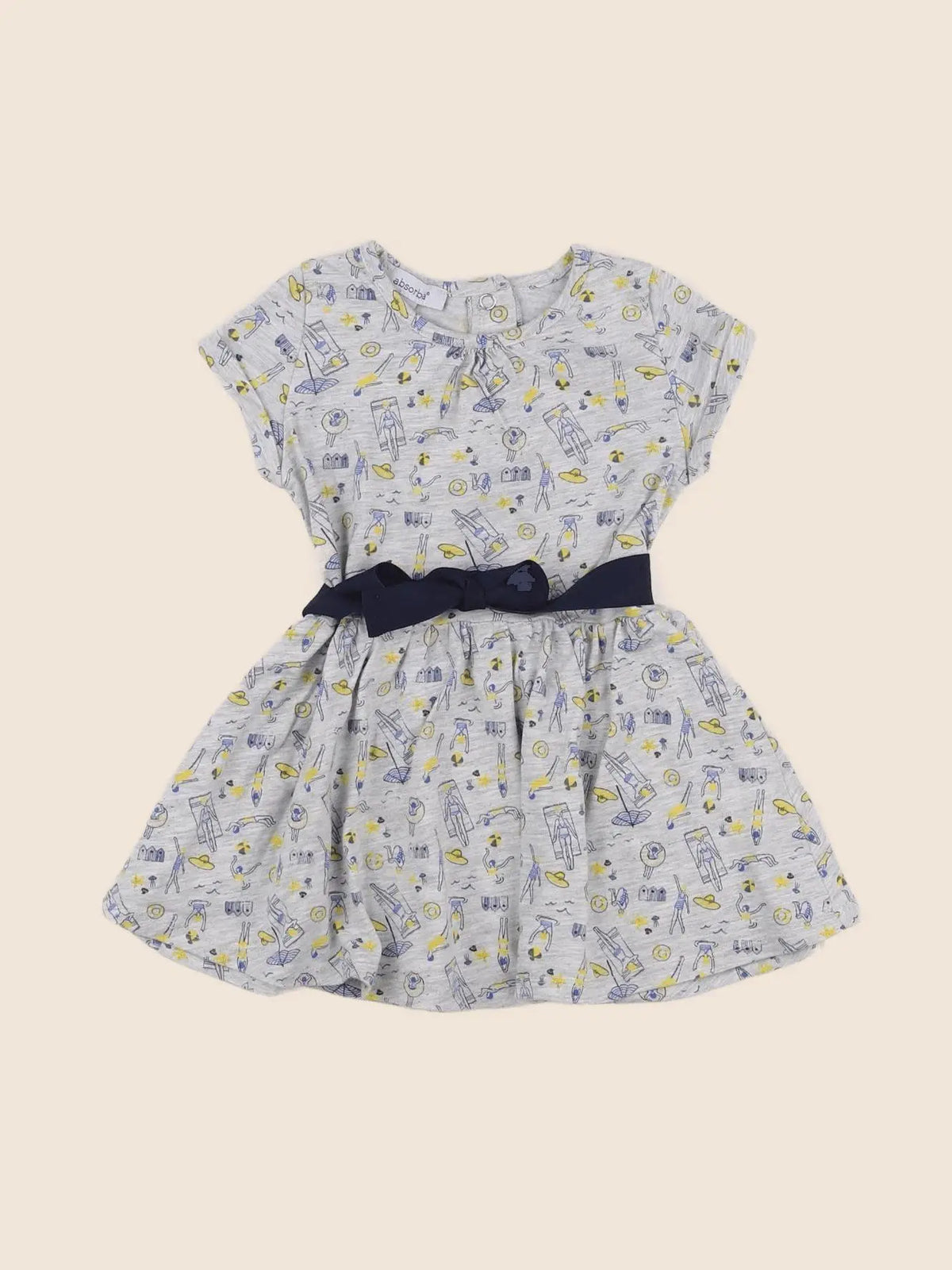 Absorba - robe gris - 2 ans