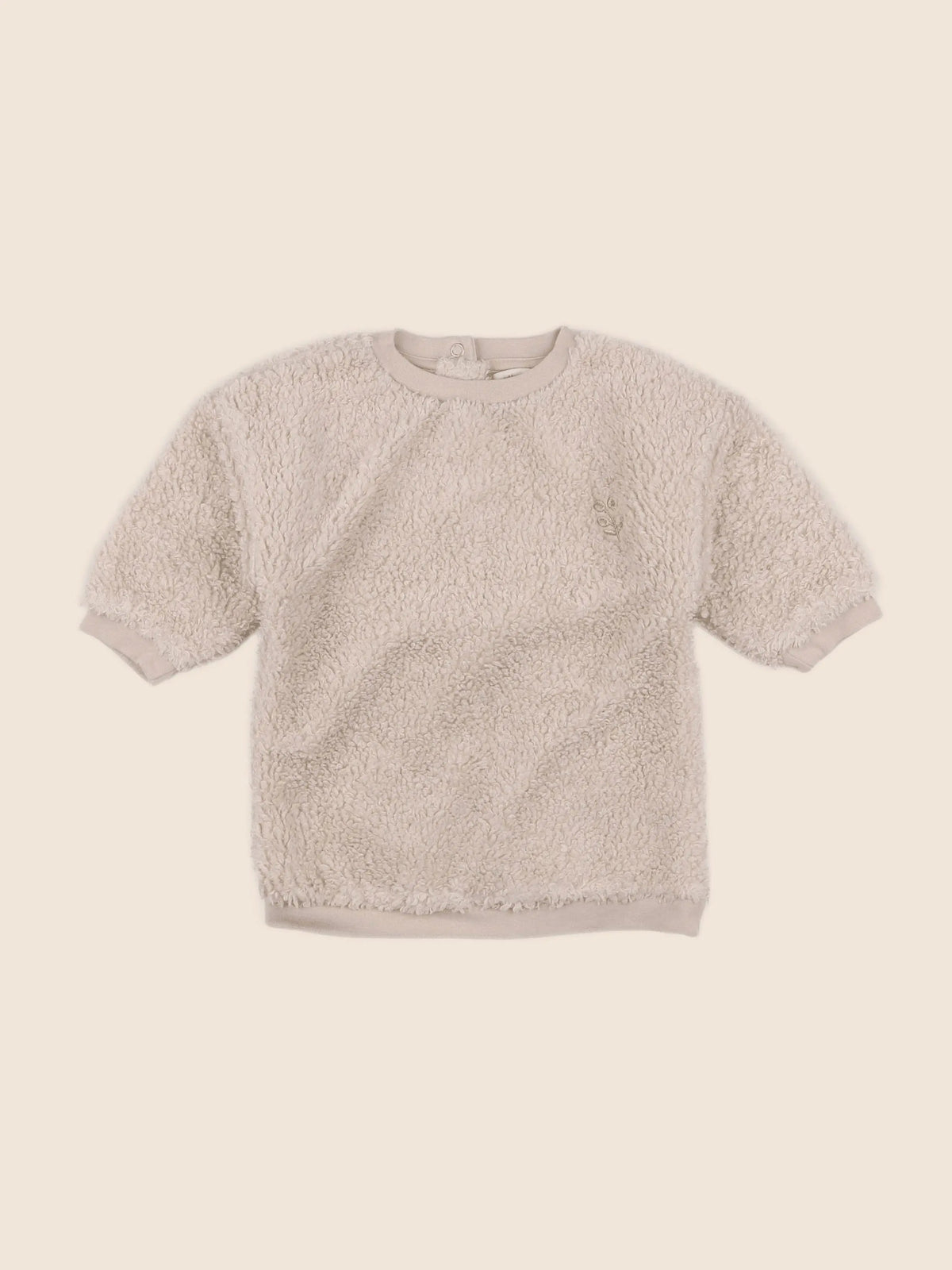 Vertbaudet - robe beige, or - 12 mois
