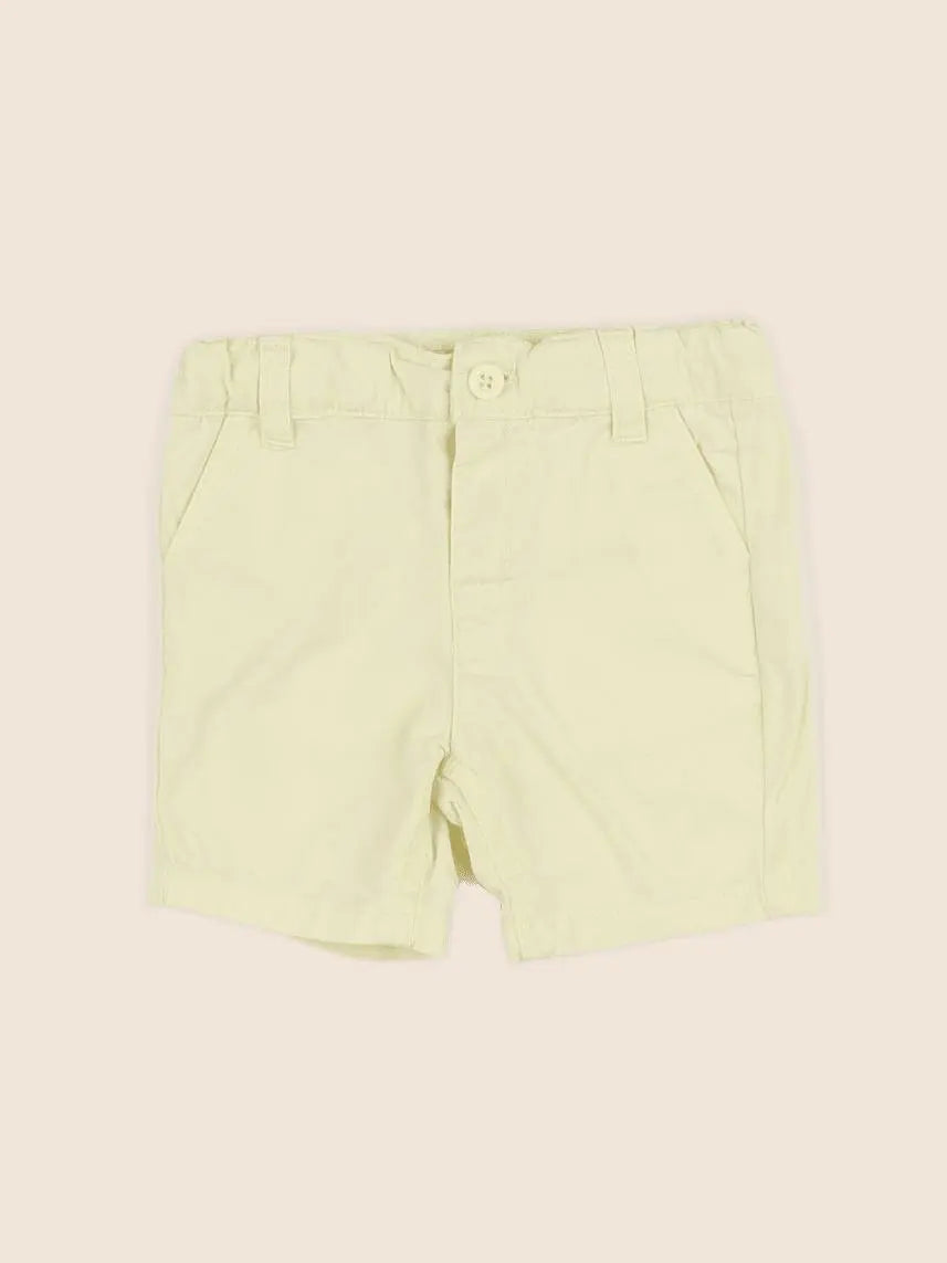 Vertbaudet - short jaune - 3 mois