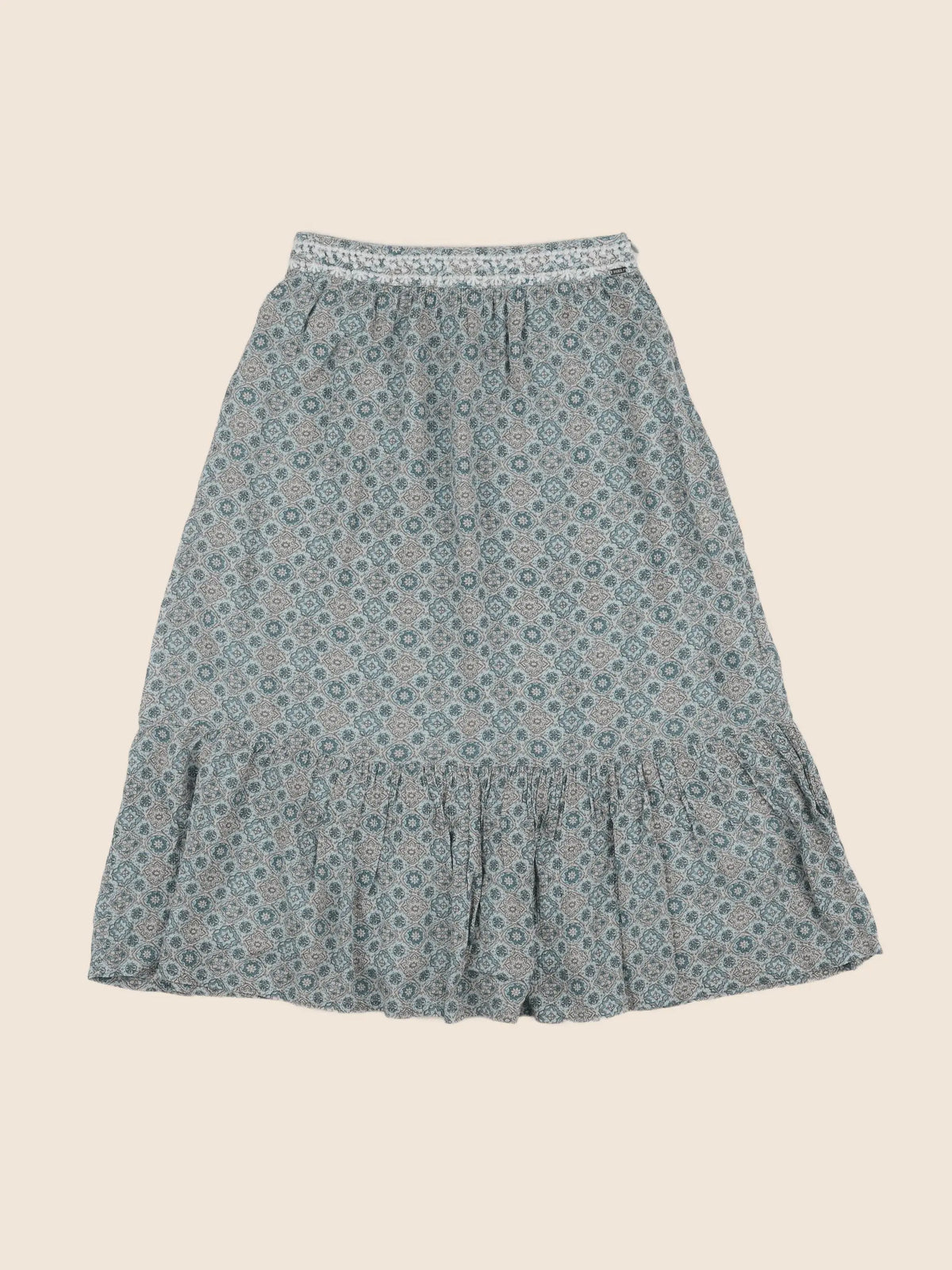 IKKS - jupe vert, bleu - 8 ans