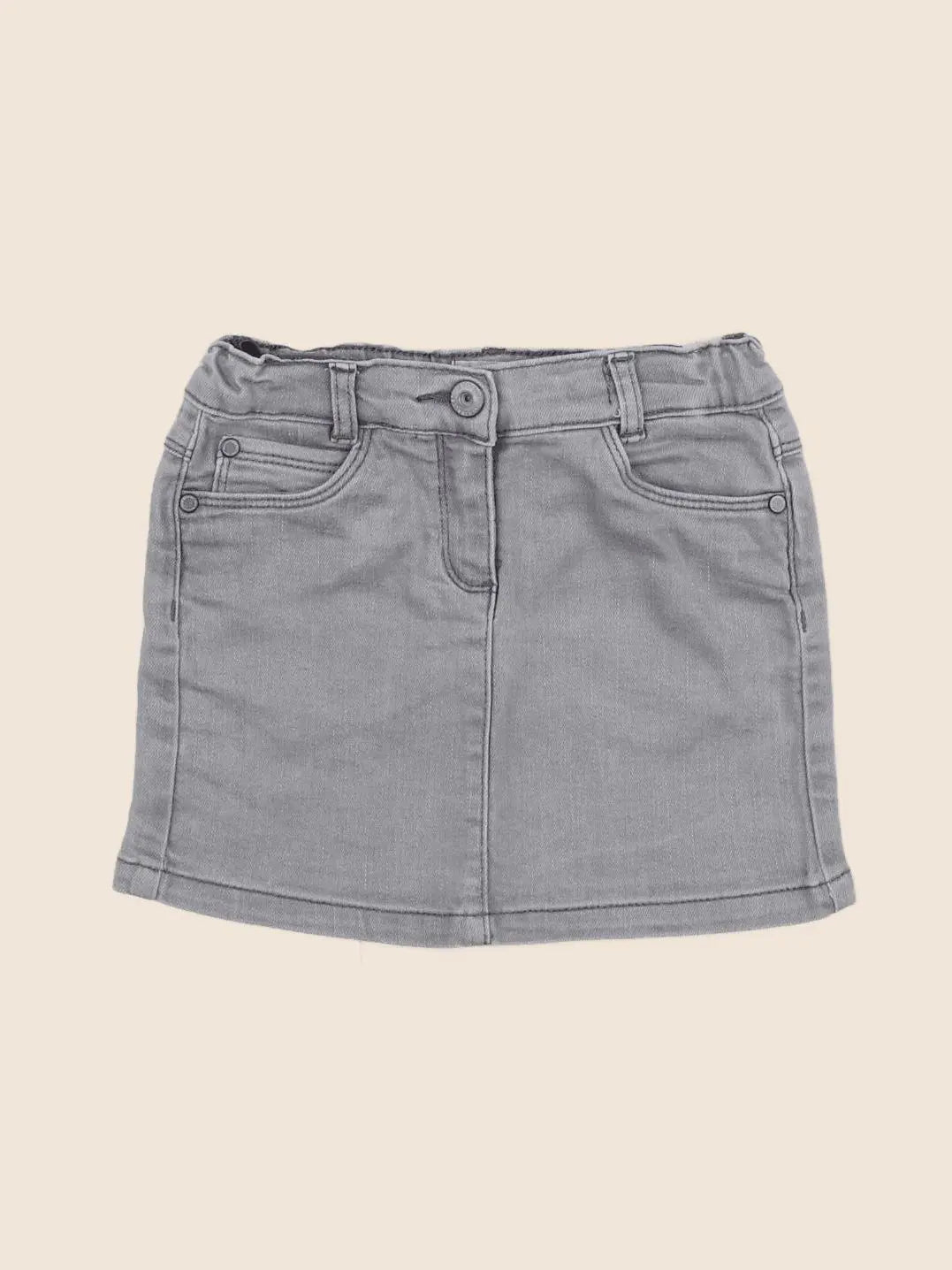 Vertbaudet - jupe gris - 4 ans