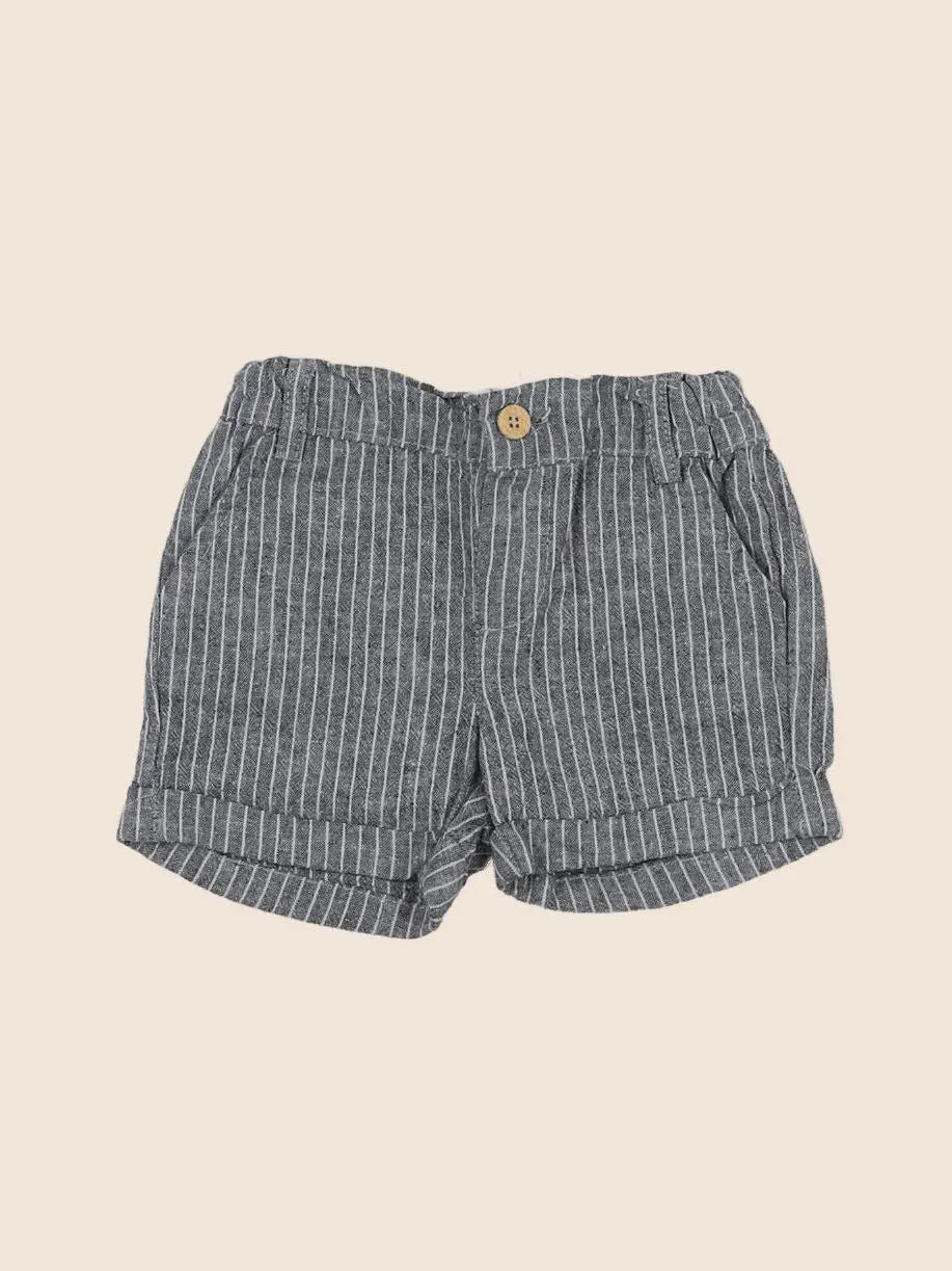 Vertbaudet - short bleu - 3 mois