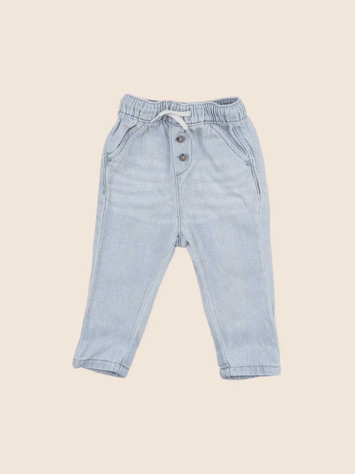 Vertbaudet - jean bleu - 6 mois