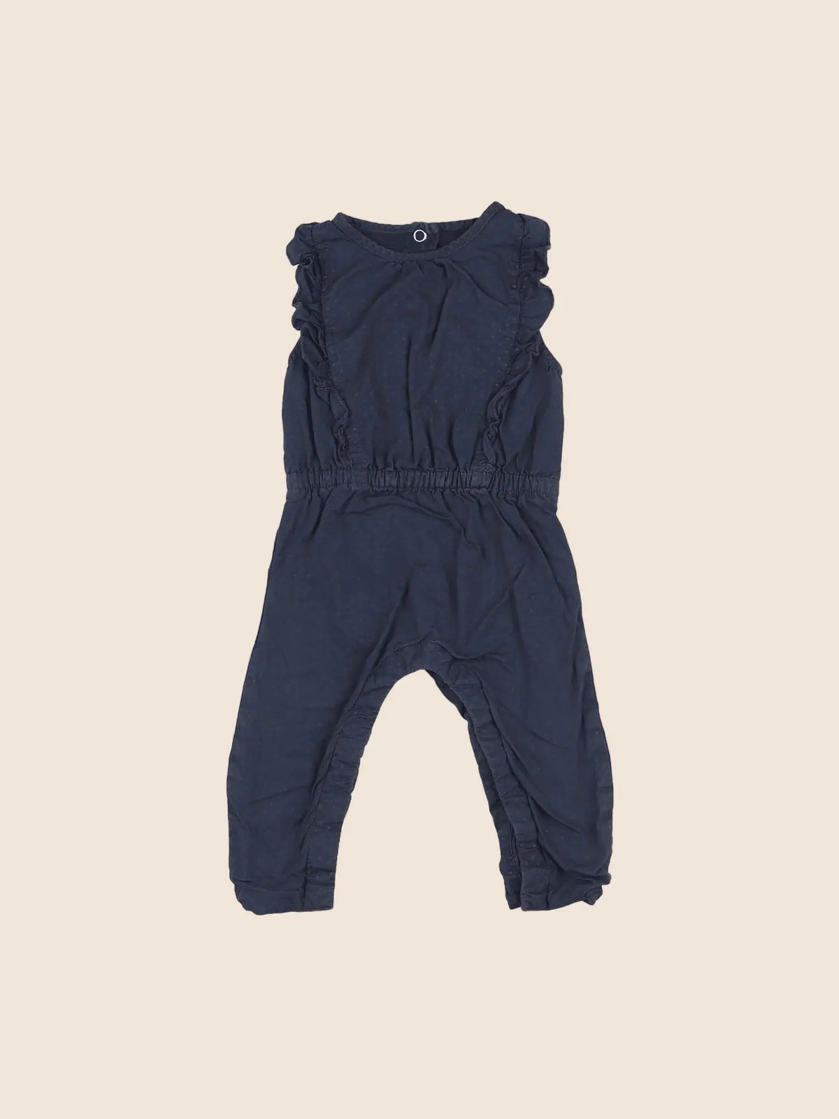 Vertbaudet - combinaison bleu - 3 mois