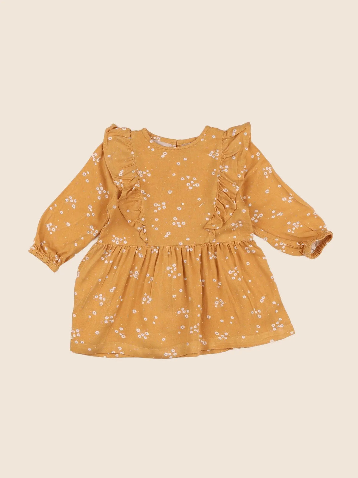 Vertbaudet - robe jaune - 12 mois