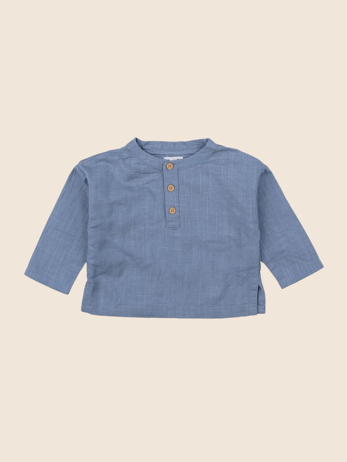 Vertbaudet - blouse bleu - 6 mois