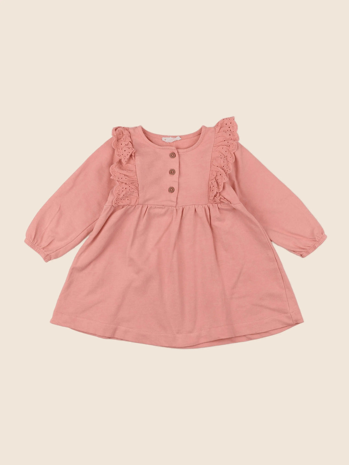 Vertbaudet - robe rose - 18 mois