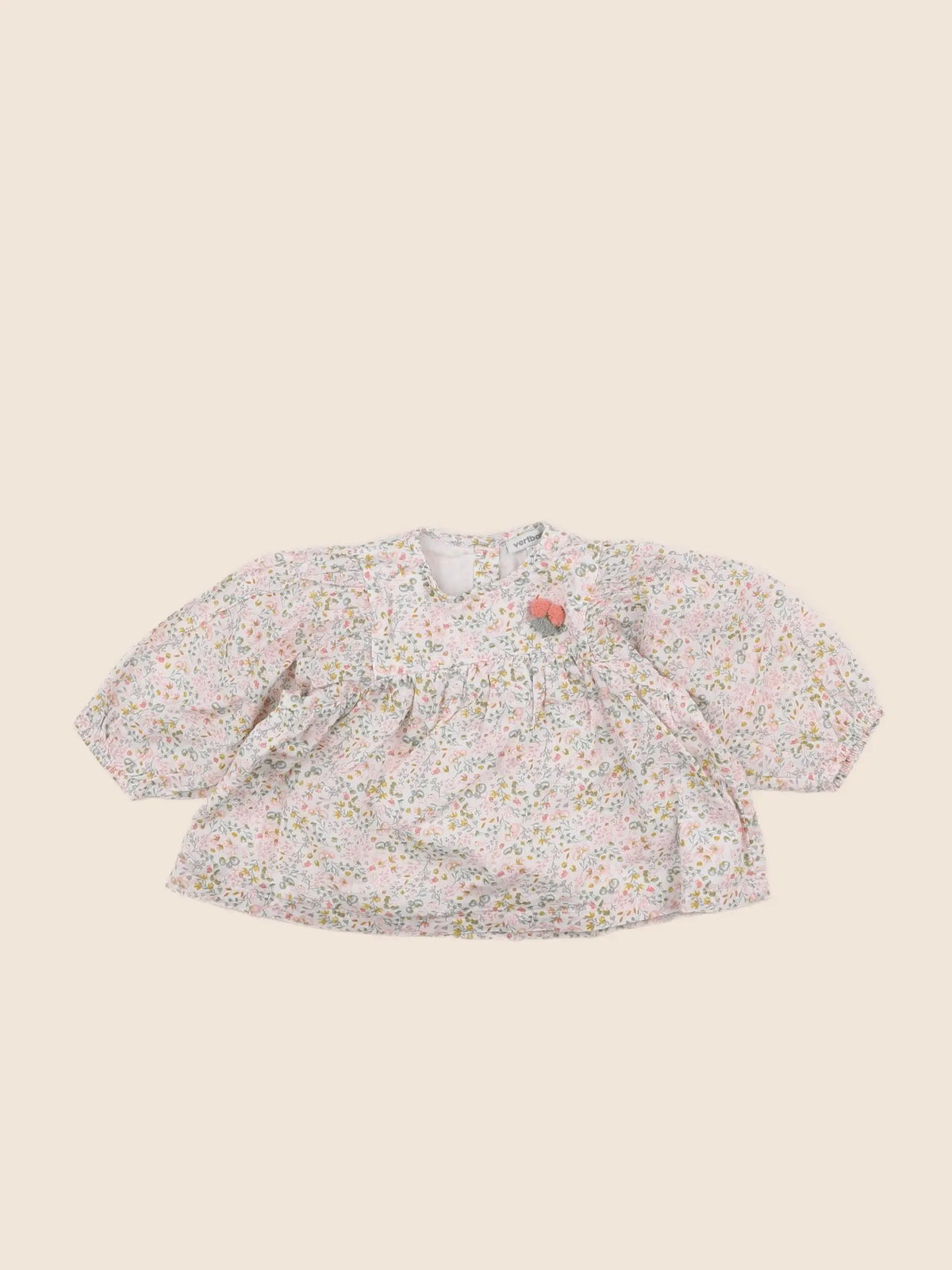 Vertbaudet - blouse multicolore - 9 mois
