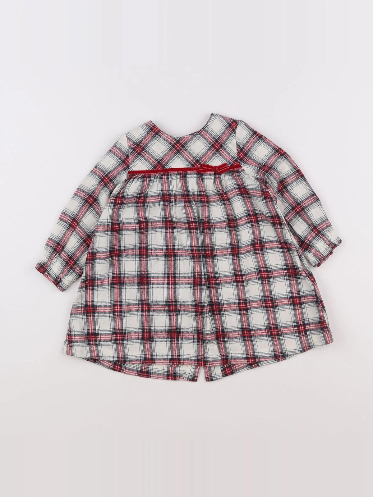 Vertbaudet - robe multicolore - 18 mois