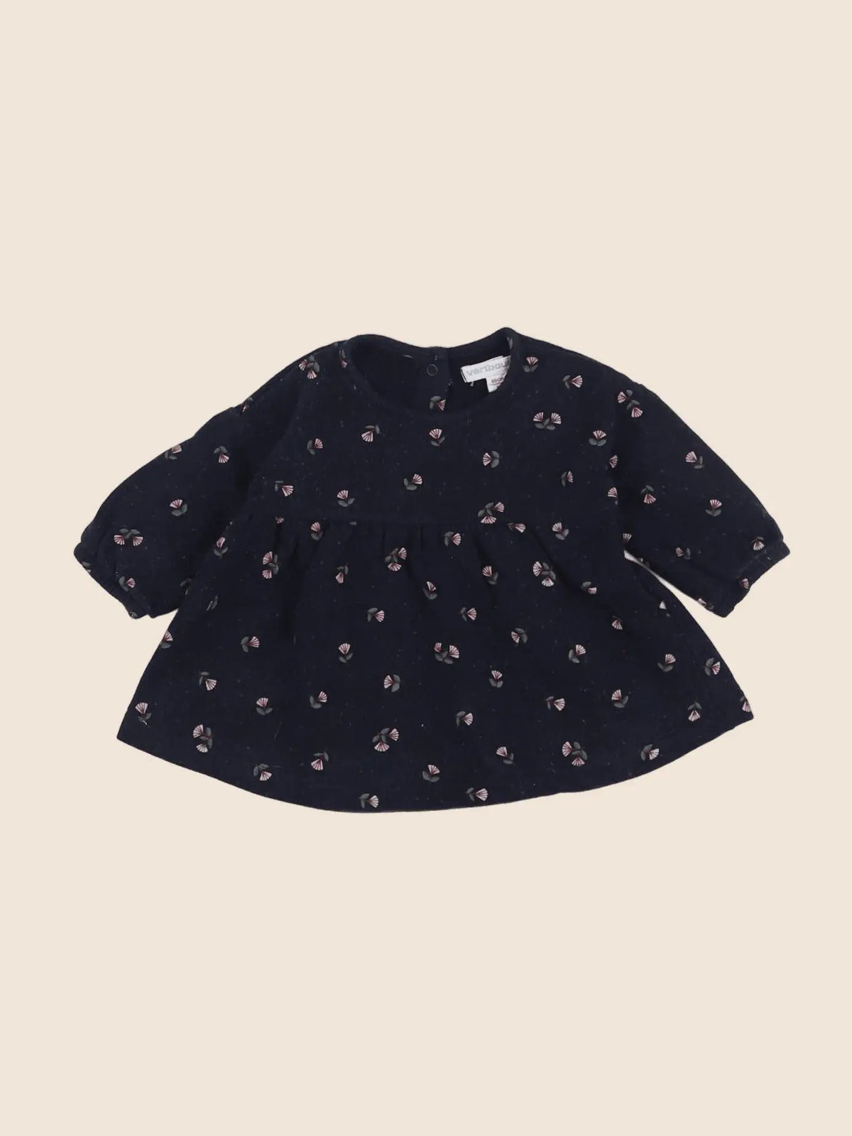 Vertbaudet - robe bleu - 3 mois