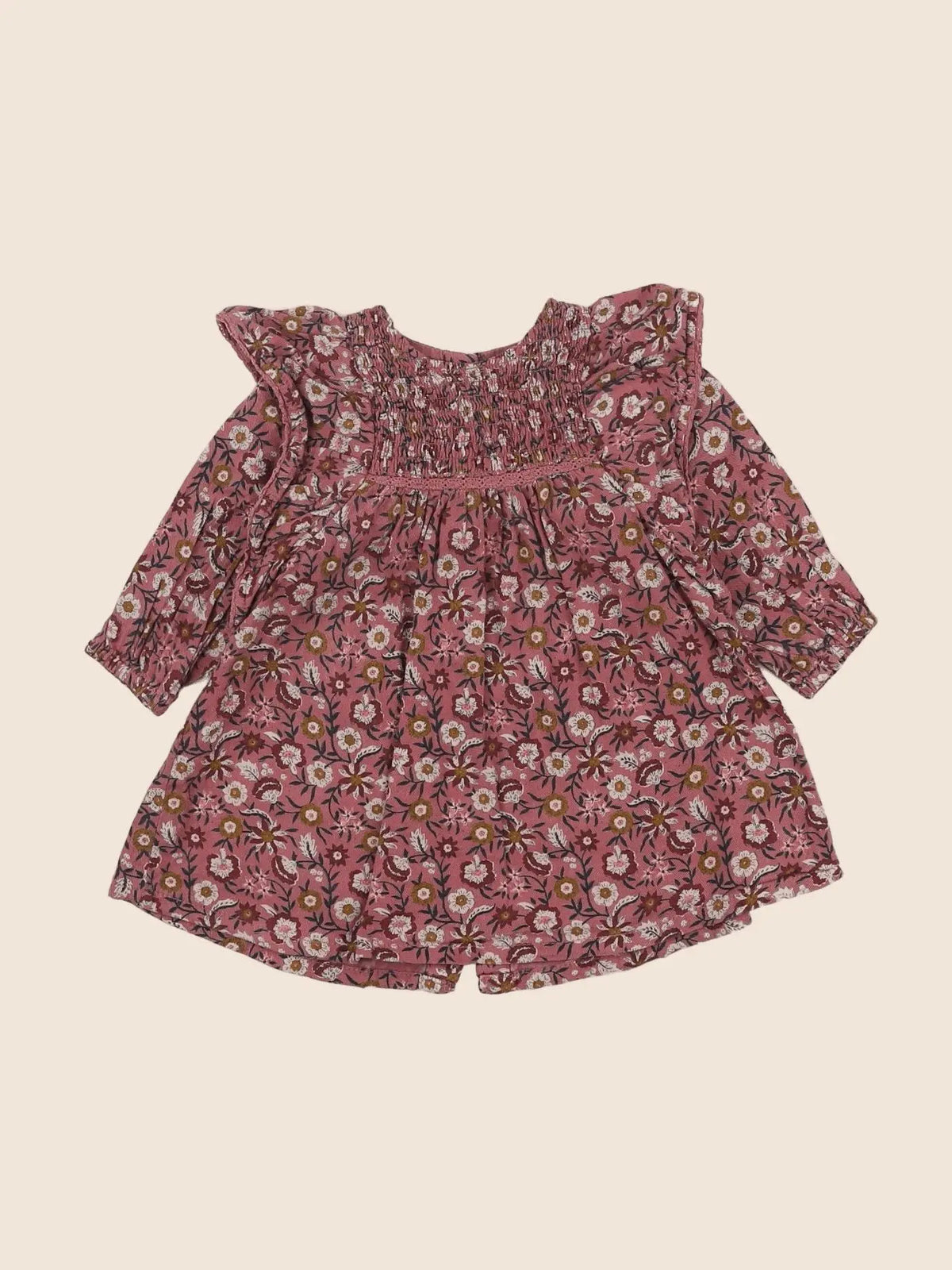Vertbaudet - robe multicolore - 9 mois
