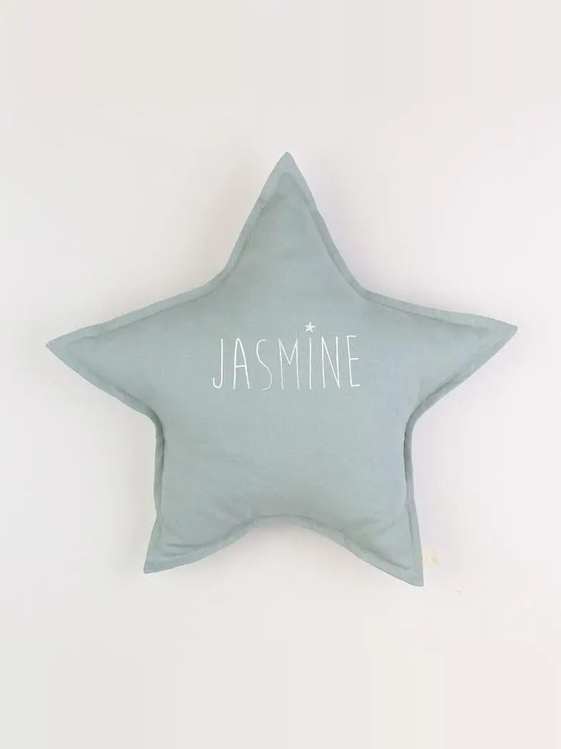 Petit Picotin - "JASMINE" décoration murale étoile vert -