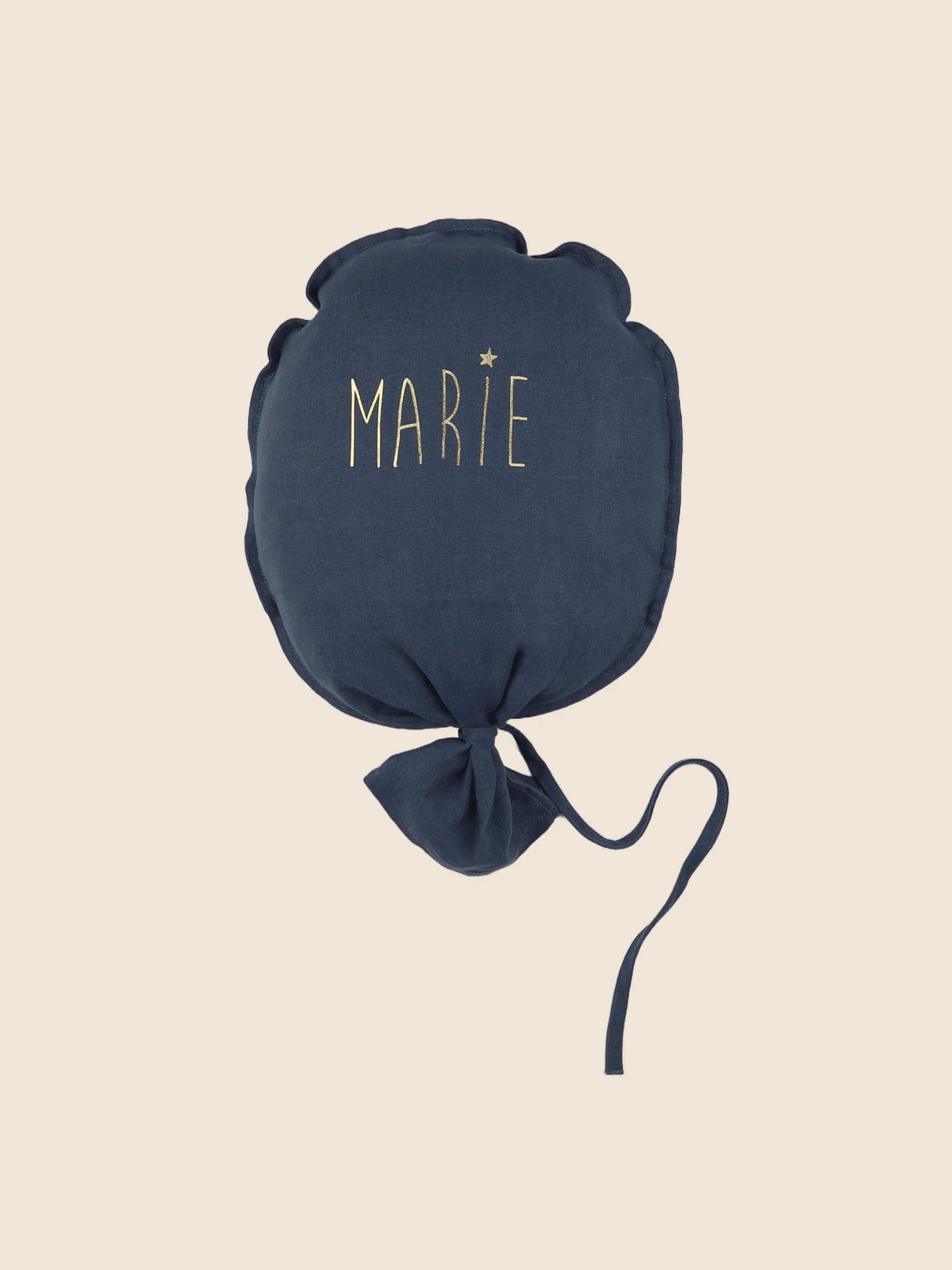 Petit Picotin - "MARIE" décoration murale ballon bleu