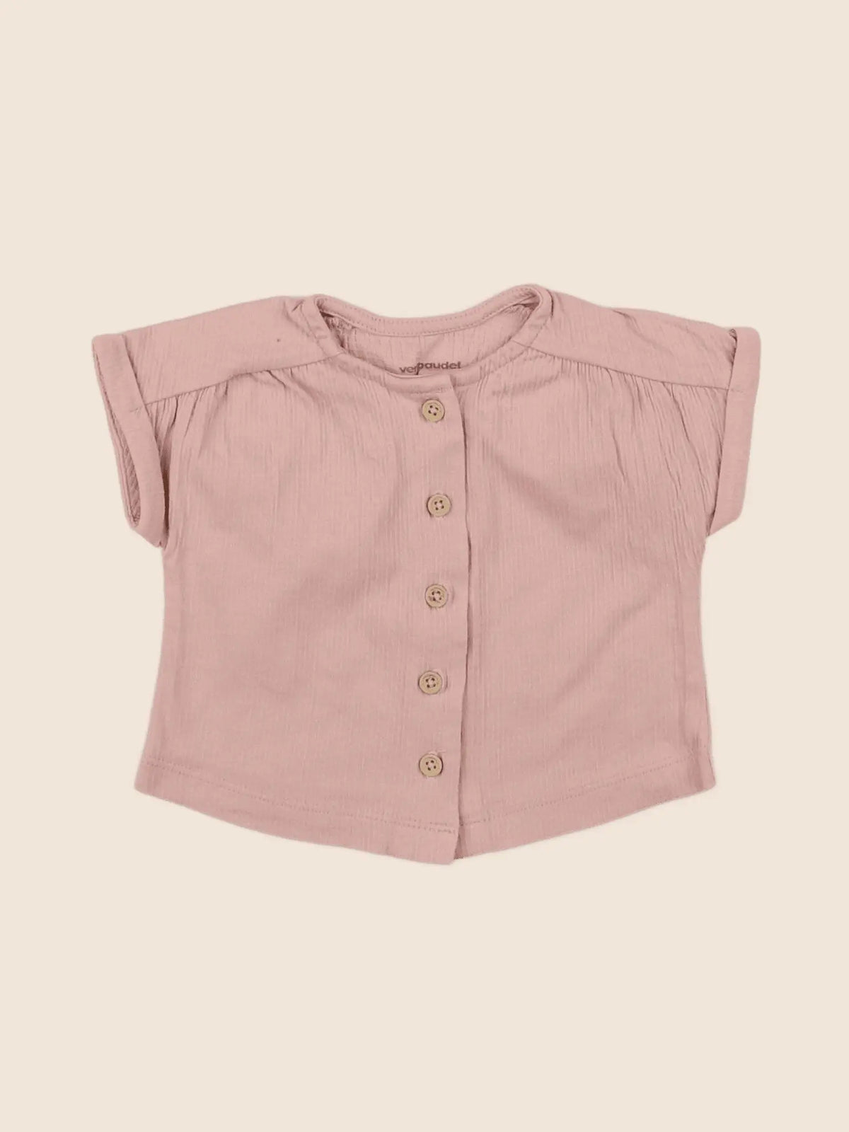Vertbaudet - tee-shirt rose - 3 mois