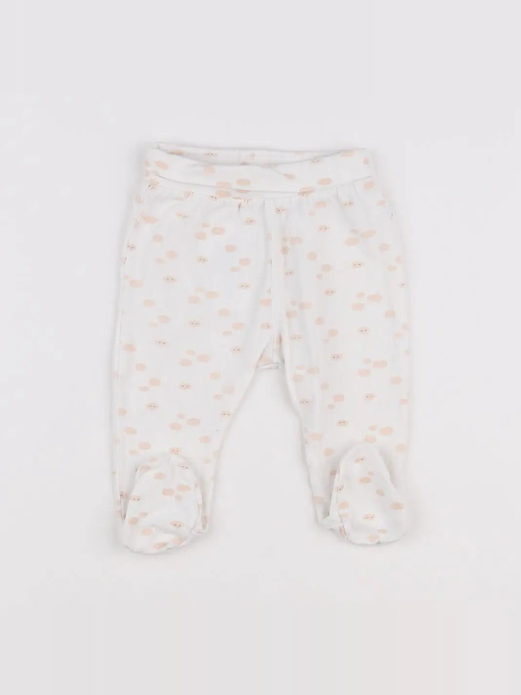 Vertbaudet - legging blanc - 3 mois