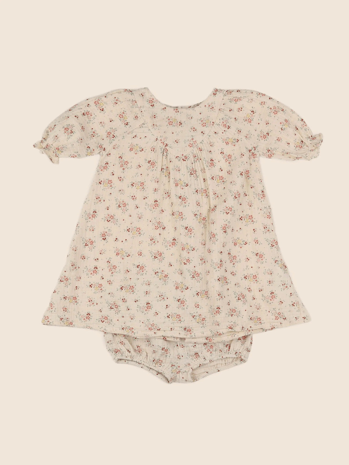 Vertbaudet - robe multicolore - 18 mois