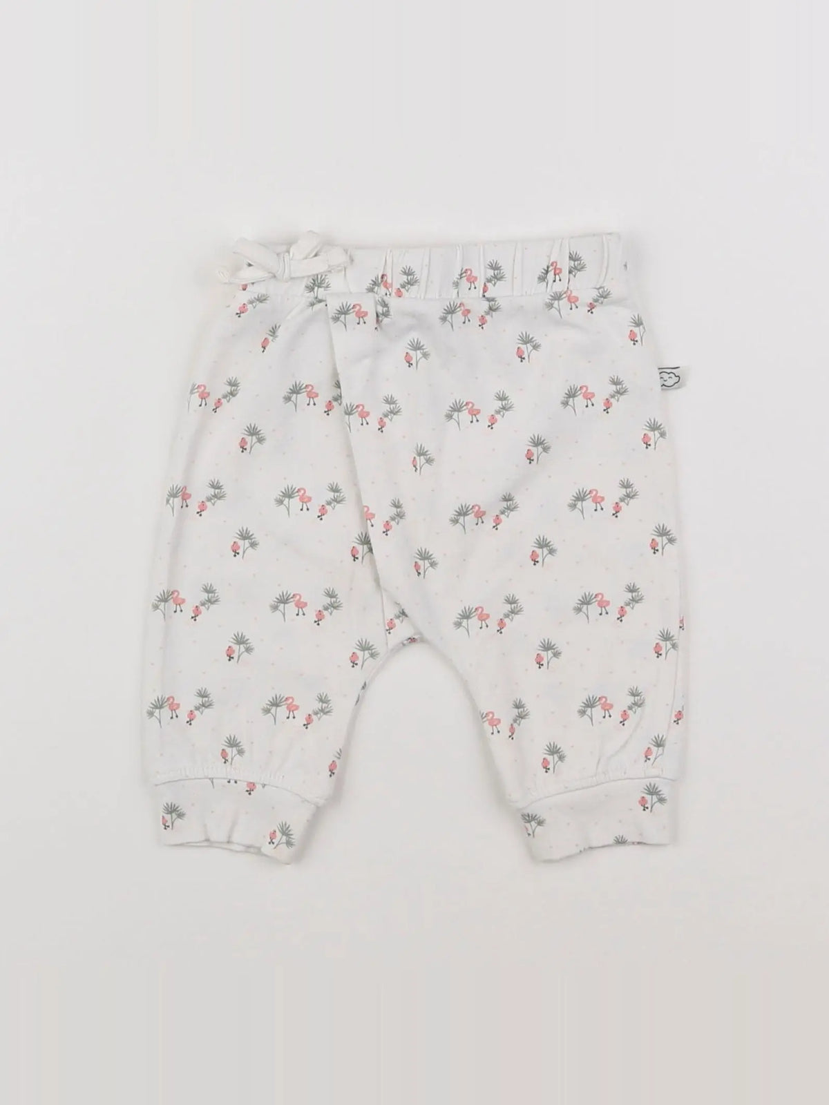 Vertbaudet - legging blanc - 3 mois