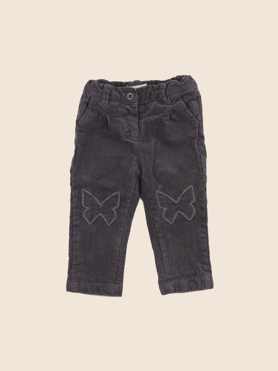Vertbaudet - pantalon gris - 3 mois