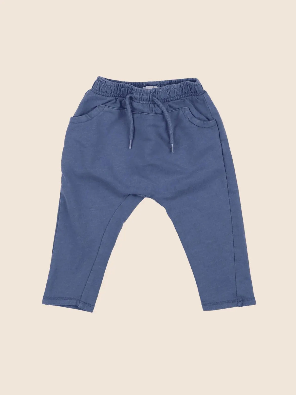 Vertbaudet - pantalon bleu - 9 mois