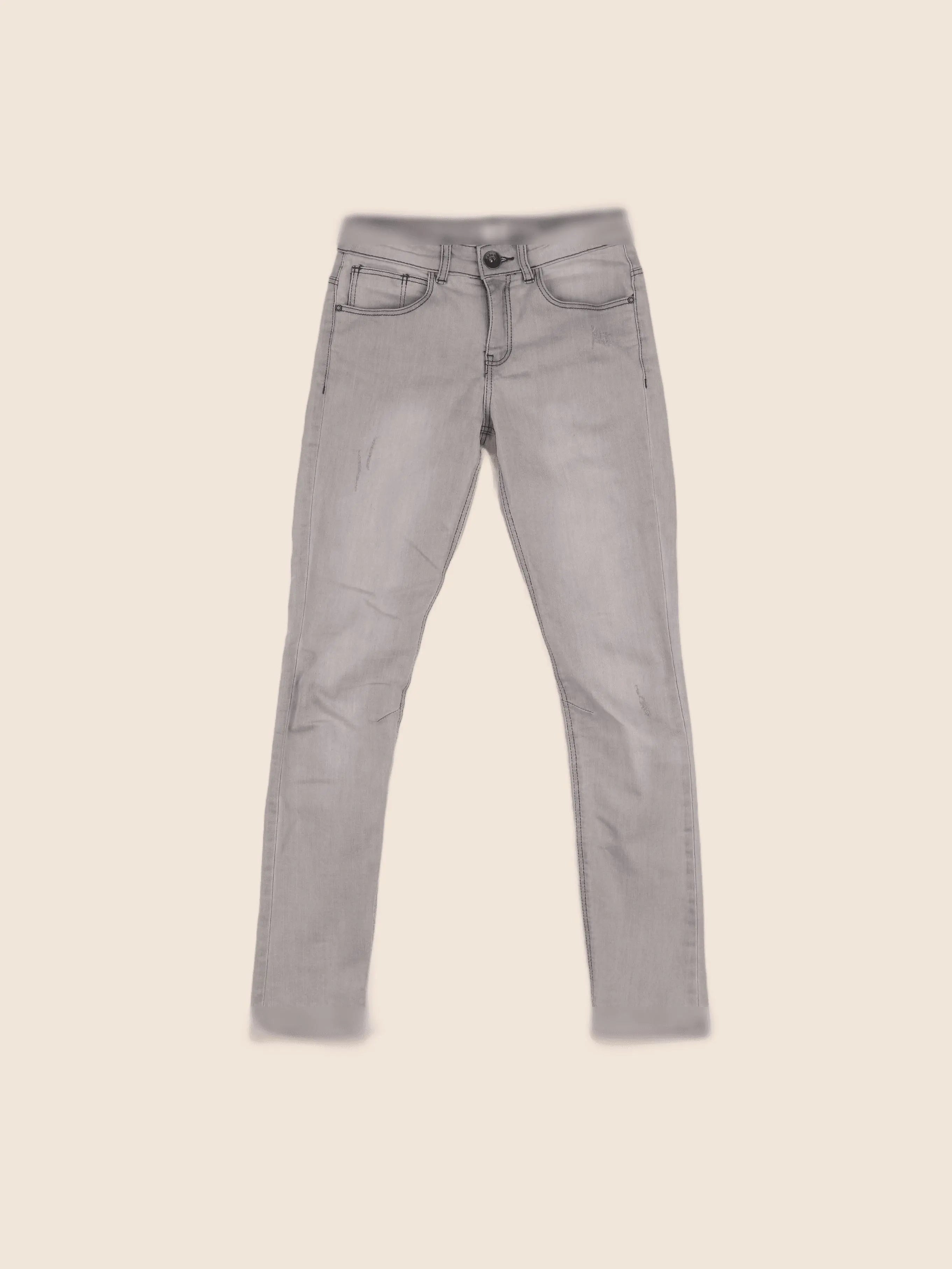IKKS - jean gris - 12 ans