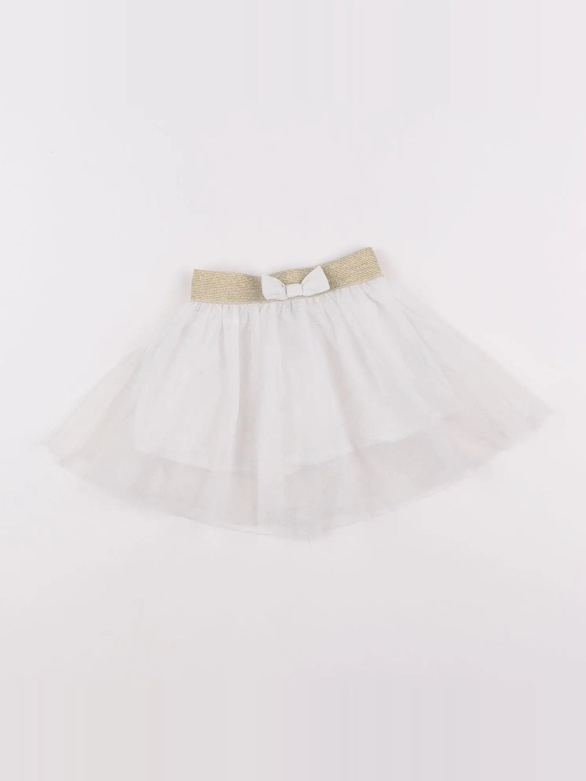 Vertbaudet - jupe blanc - 2 ans