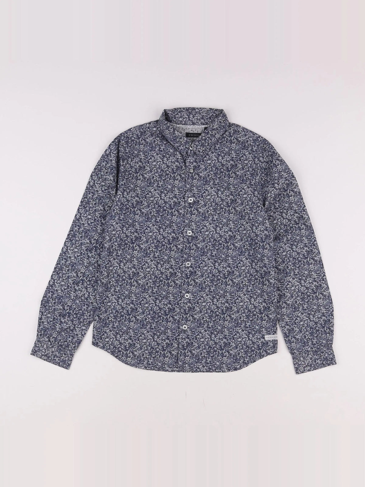 IKKS - chemise bleu - 10 ans