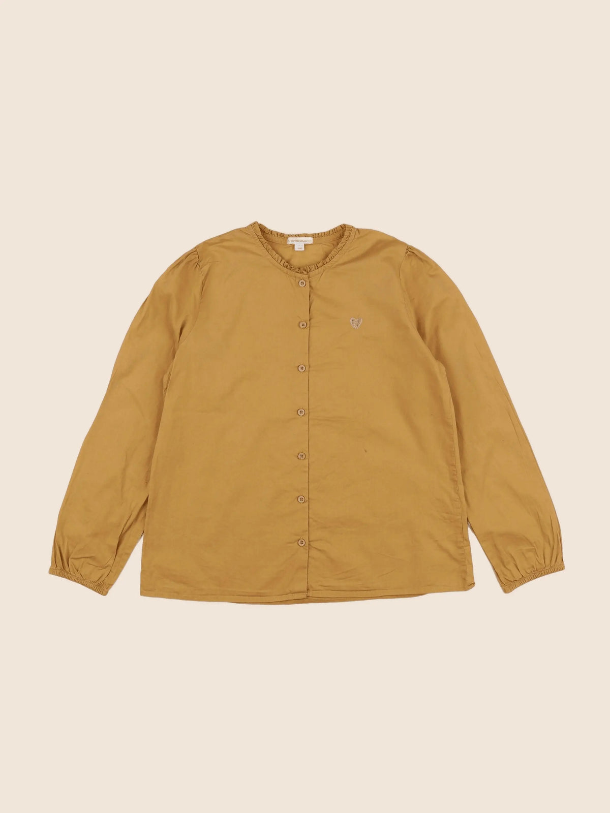 Vertbaudet - blouse jaune - 12 ans