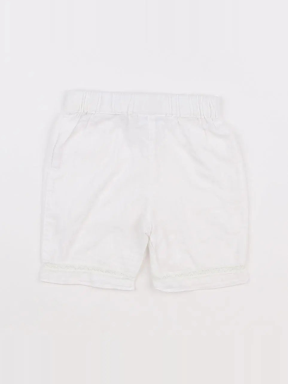 Vertbaudet - short blanc - 6 mois