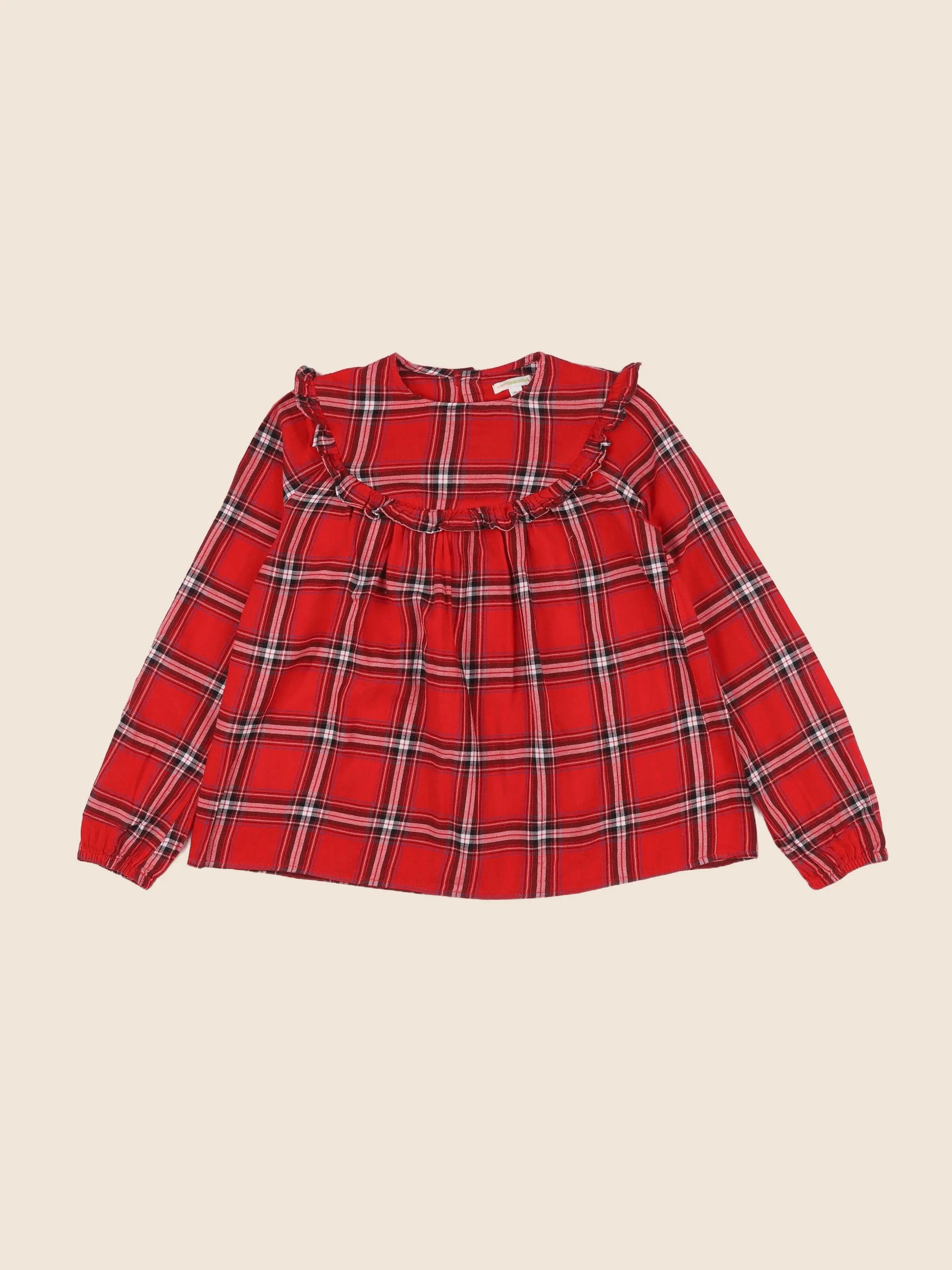 Vertbaudet - blouse rouge - 12 ans