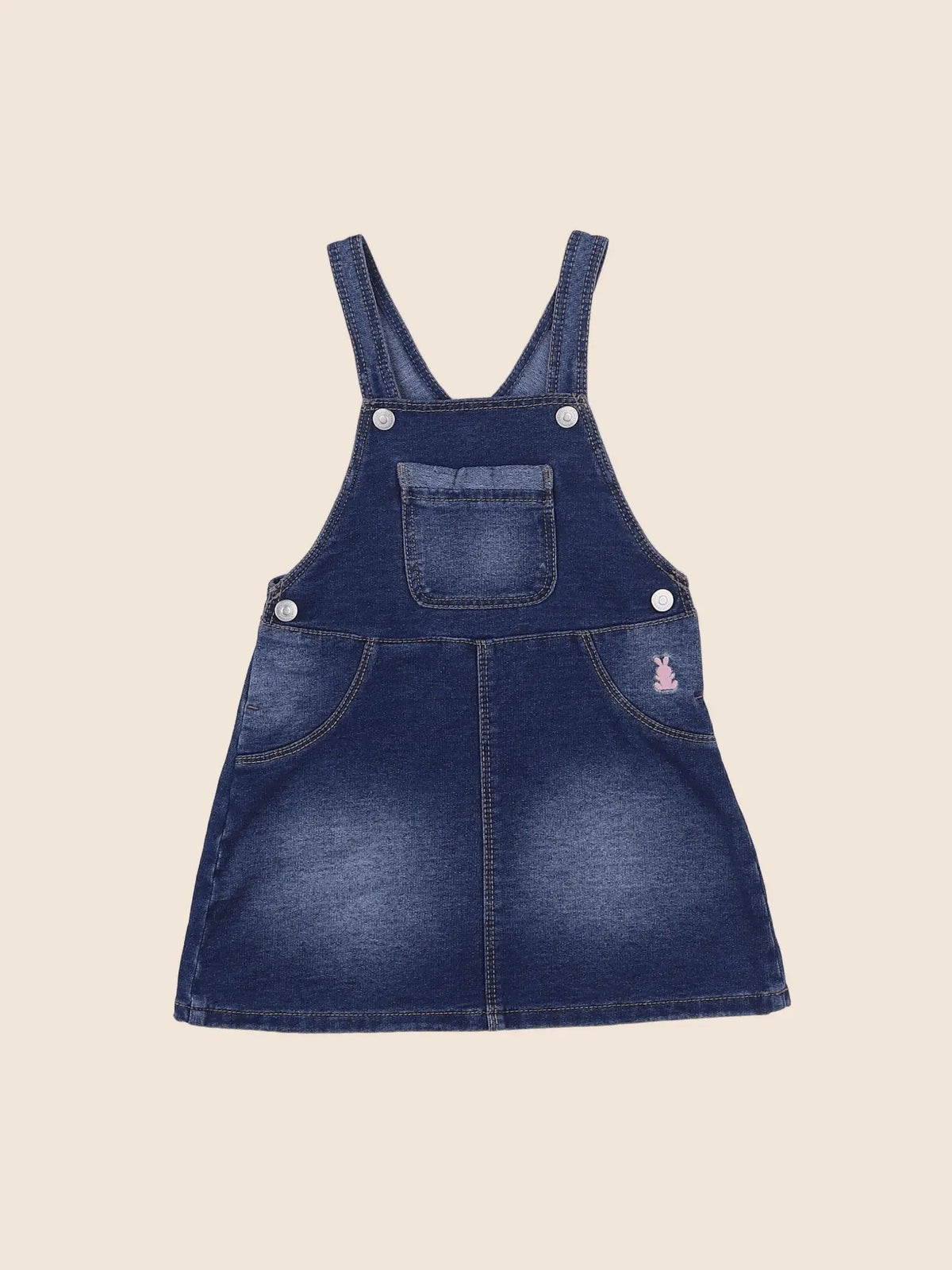 Benetton - robe bleu - 18 mois à 2 ans