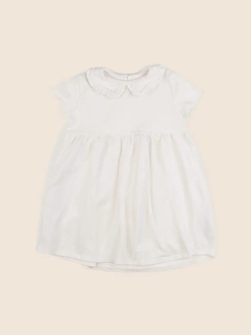 Vertbaudet - robe beige - 5 ans