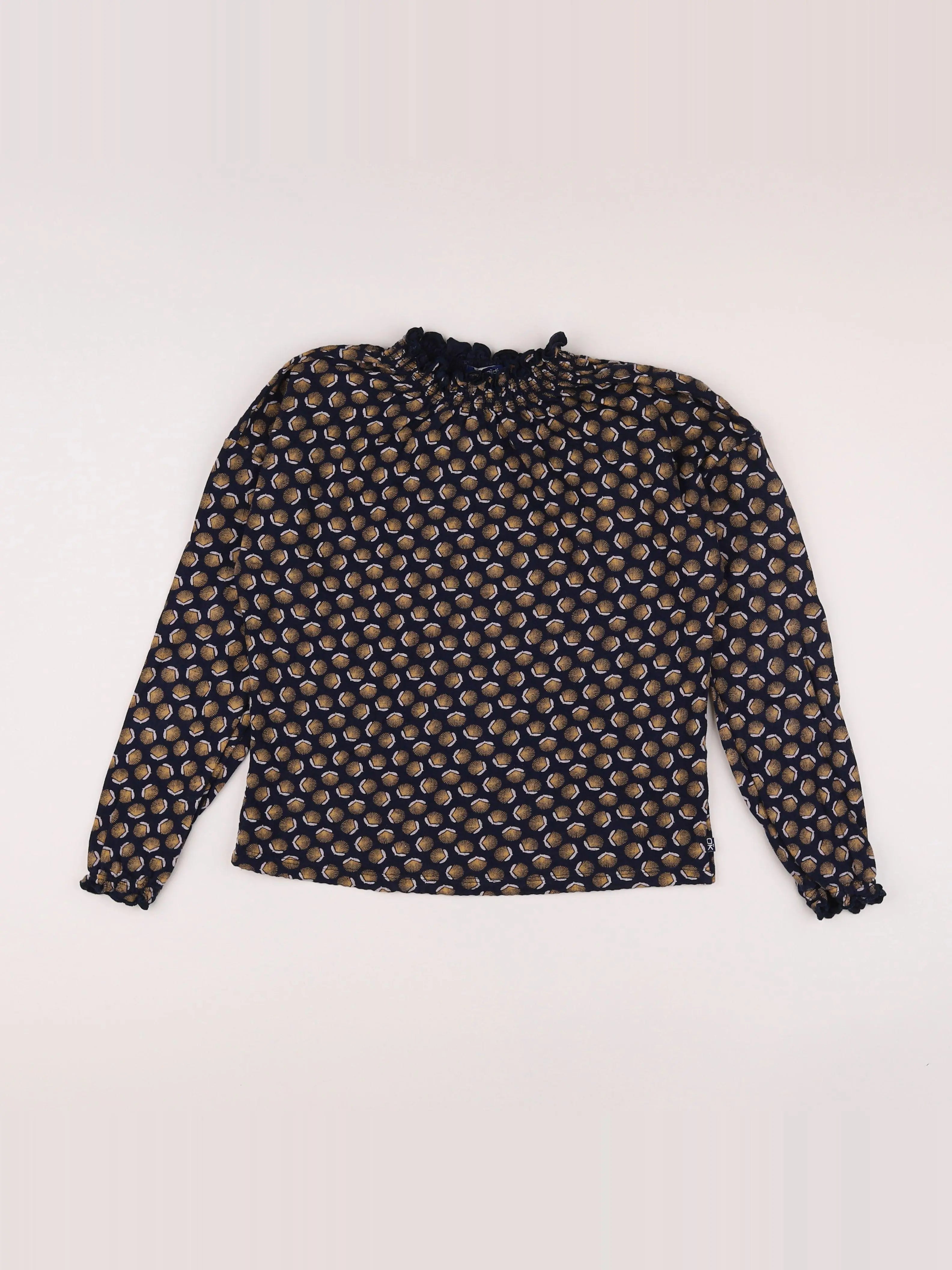 Okaidi - tee-shirt bleu - 10 ans