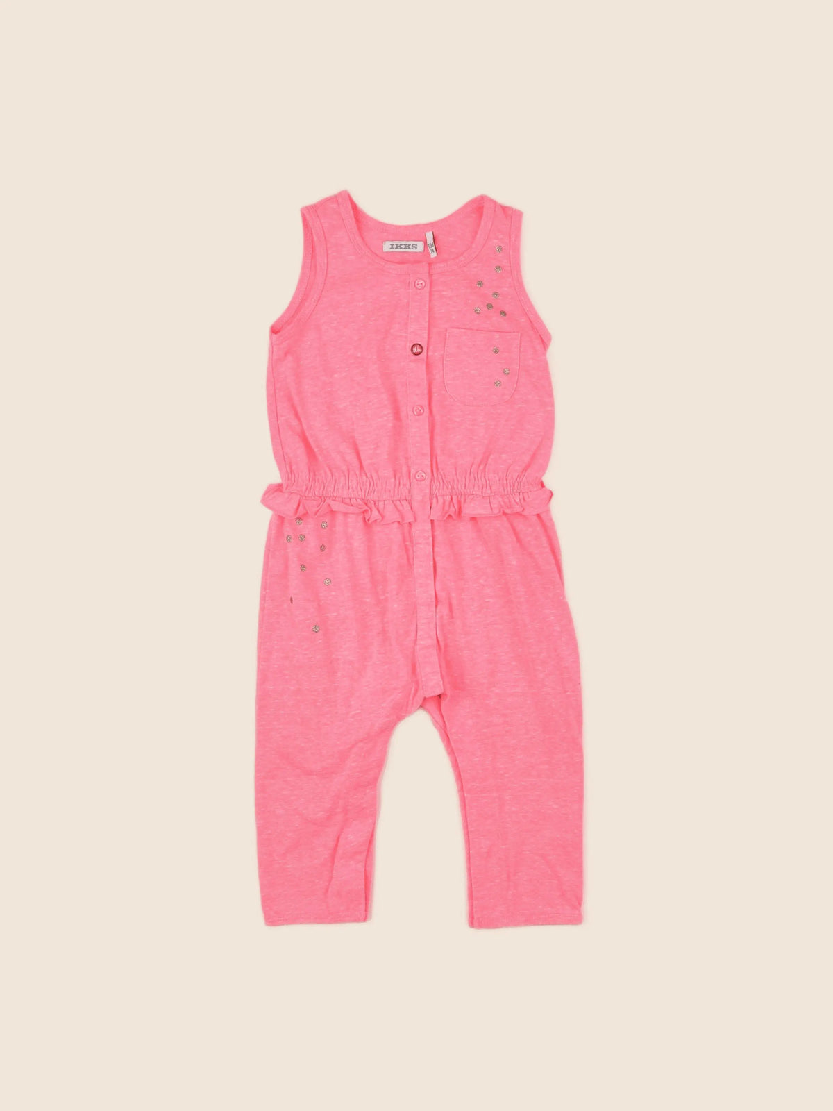 IKKS - combinaison rose - 12 mois