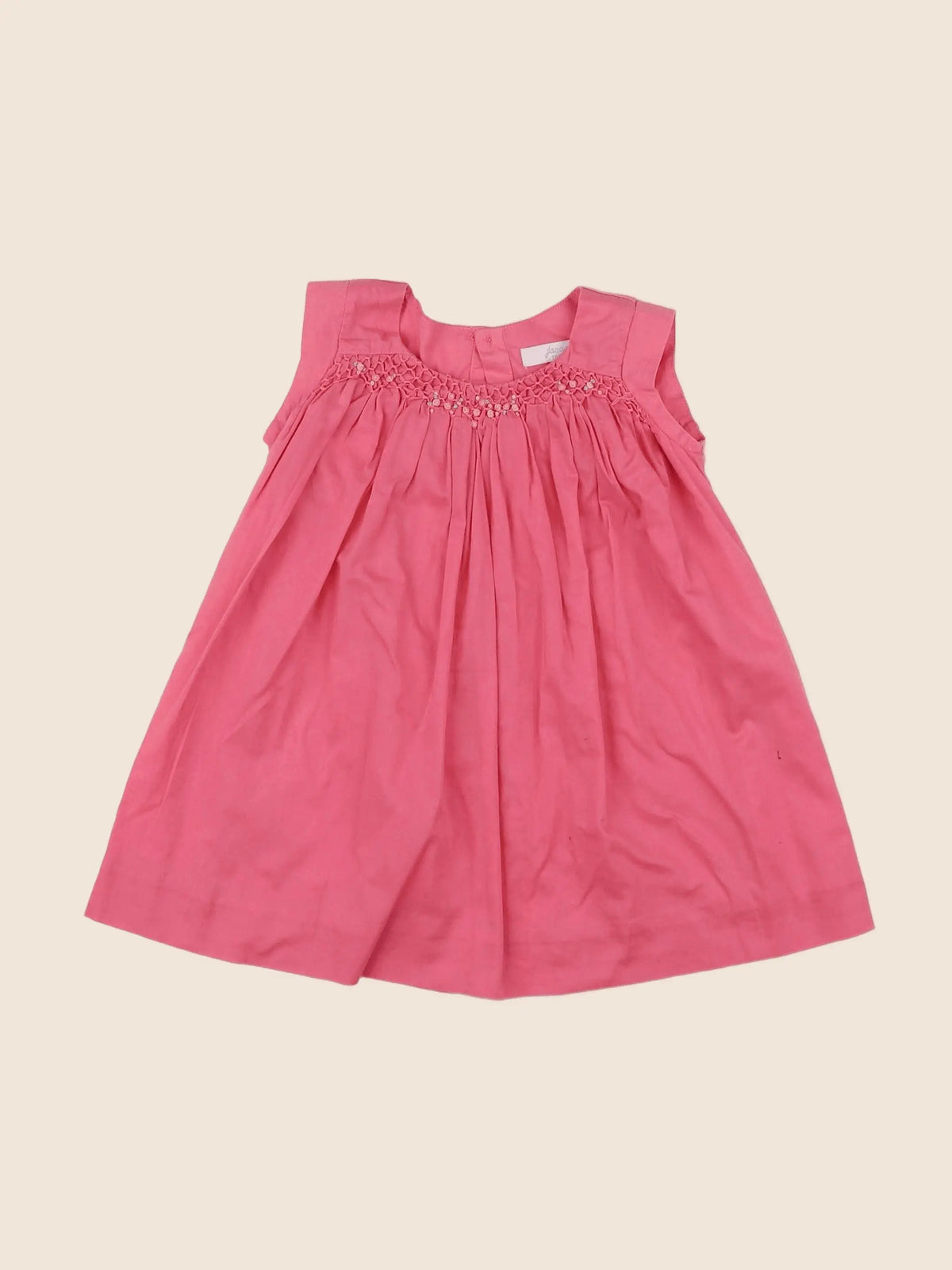 Jacadi - robe rose - 6 mois
