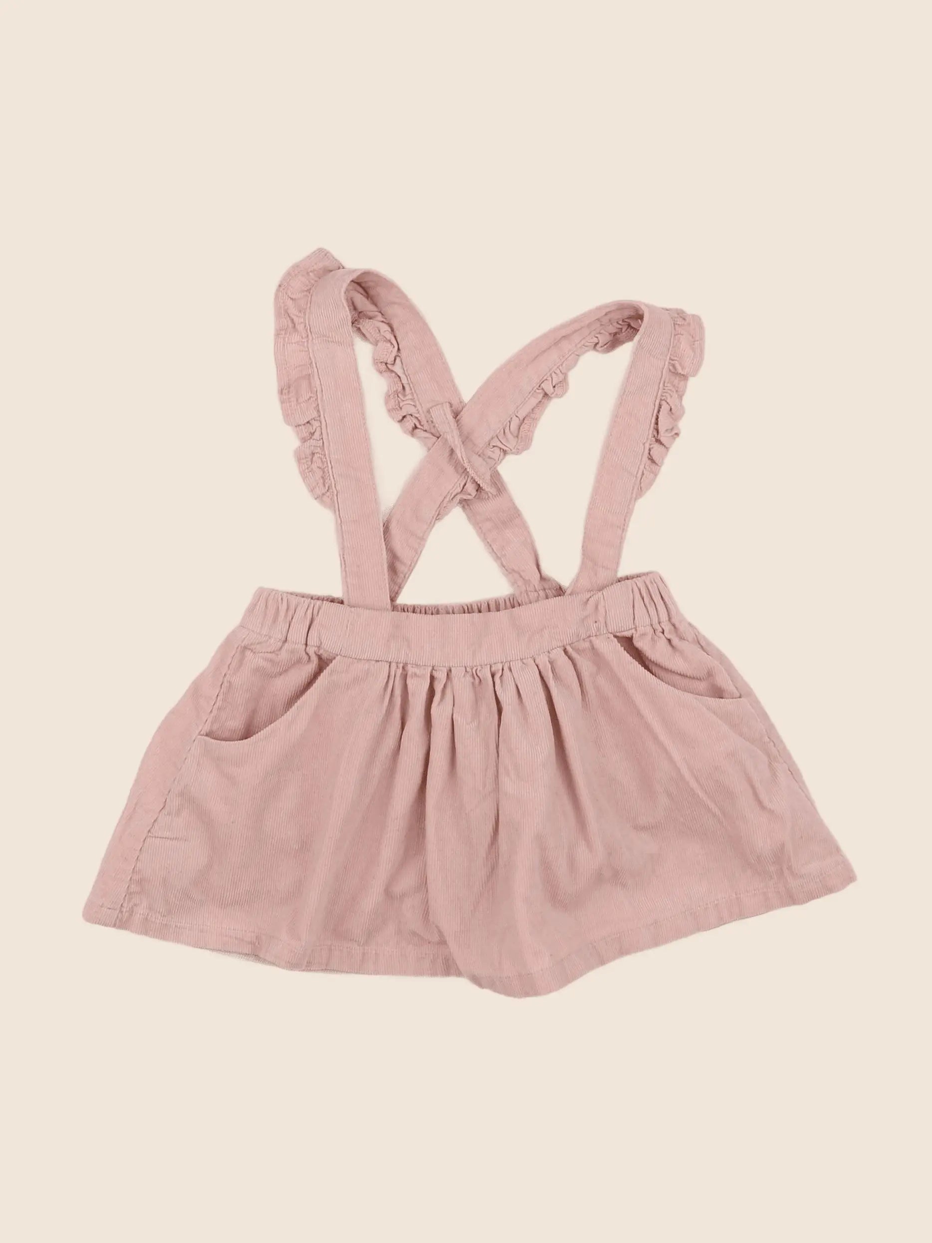 Vertbaudet - jupe rose - 9 mois