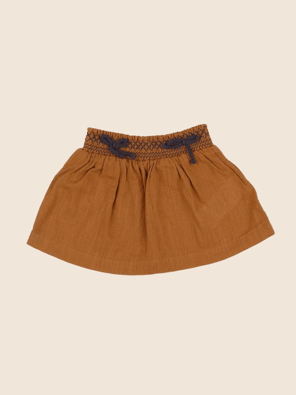 Vertbaudet - jupe marron - 6 mois