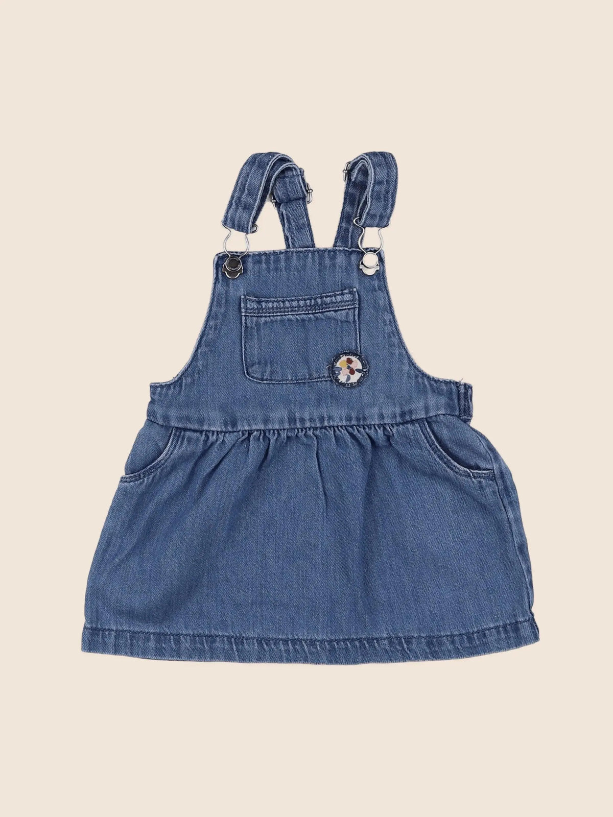 Vertbaudet - robe bleu - 12 mois