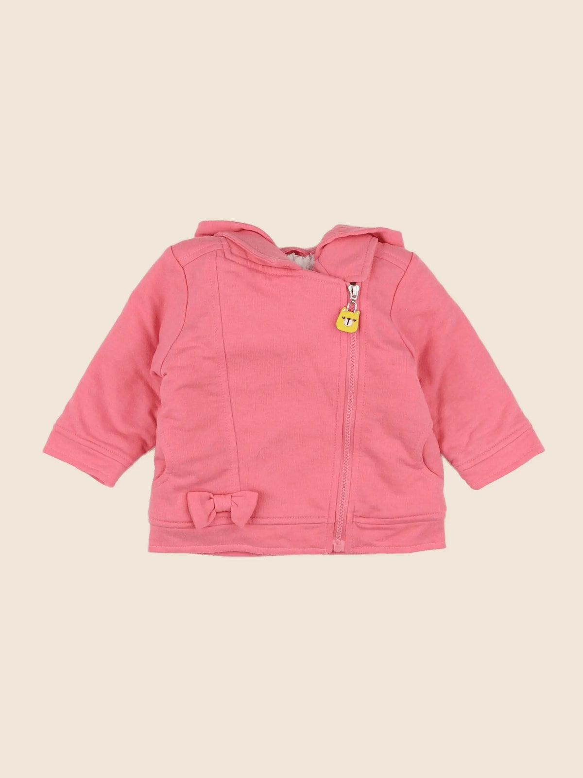 Vertbaudet - veste rose - 3 mois
