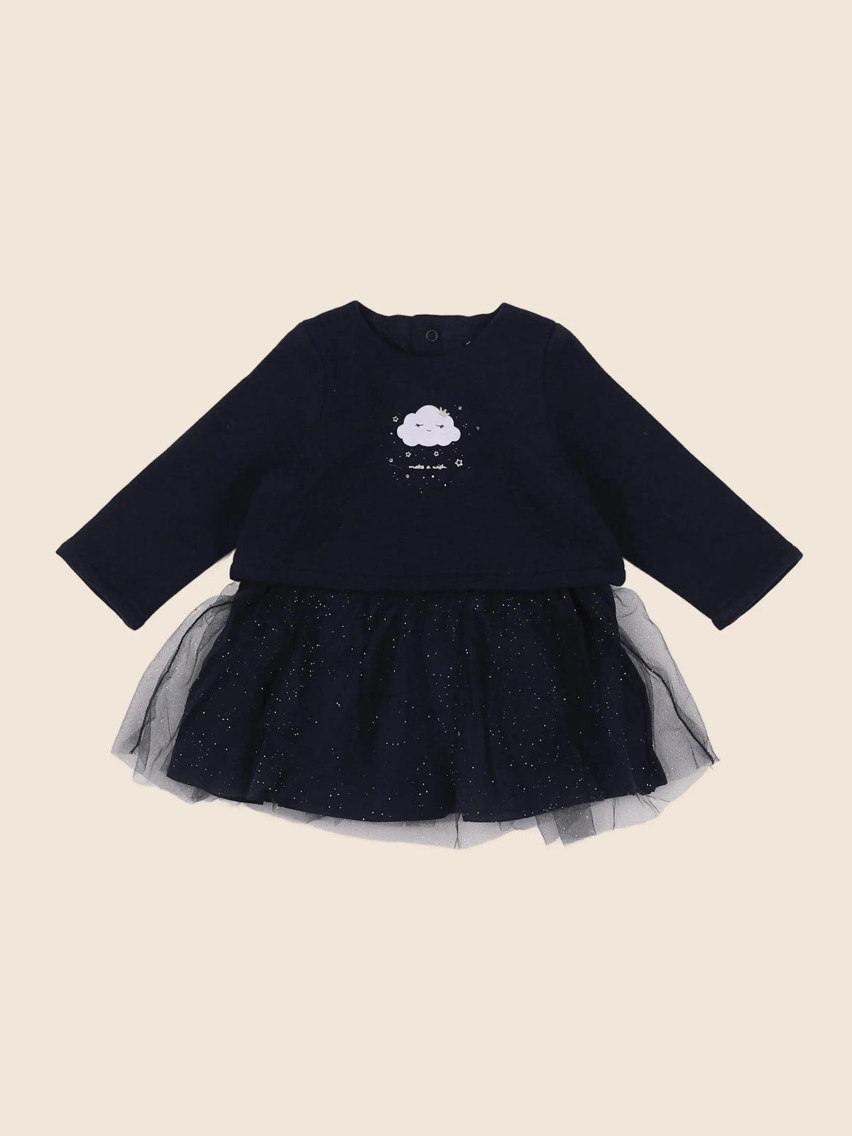 Vertbaudet - robe bleu - 3 mois