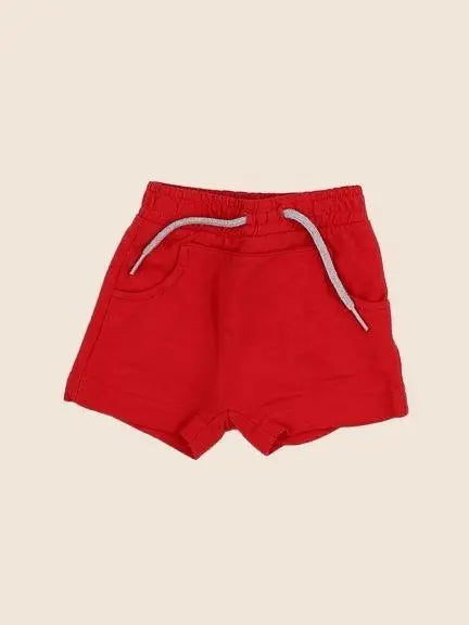 Vertbaudet - short rouge - 3 mois