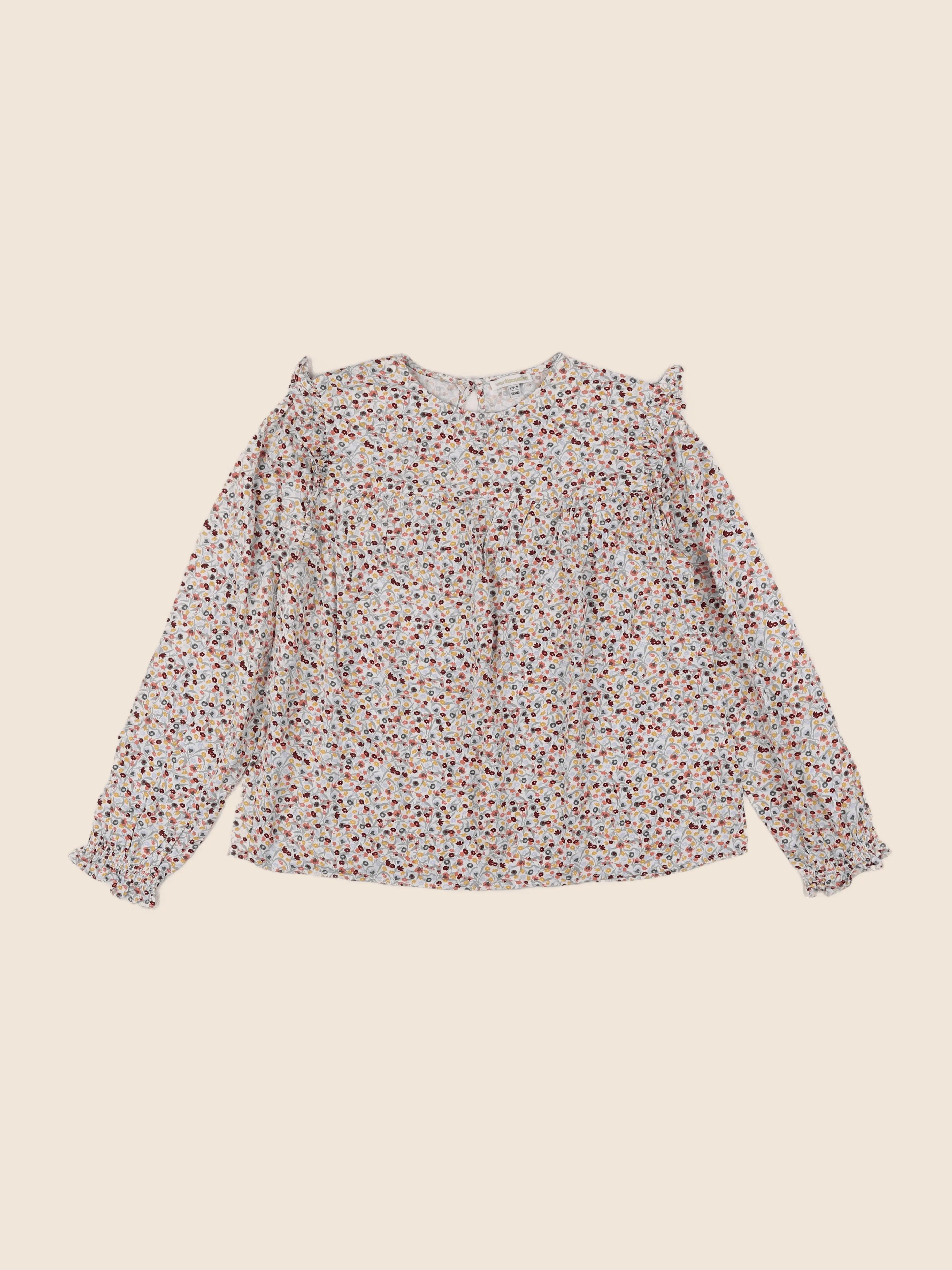 Vertbaudet - blouse multicolore - 12 ans