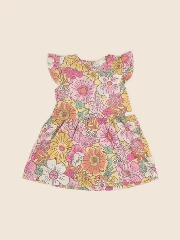 H&M - robe multicolore - 3/6 mois
