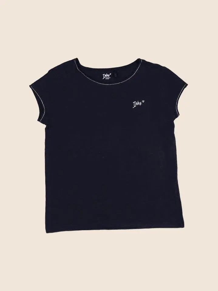 IKKS - tee-shirt bleu - 10 ans