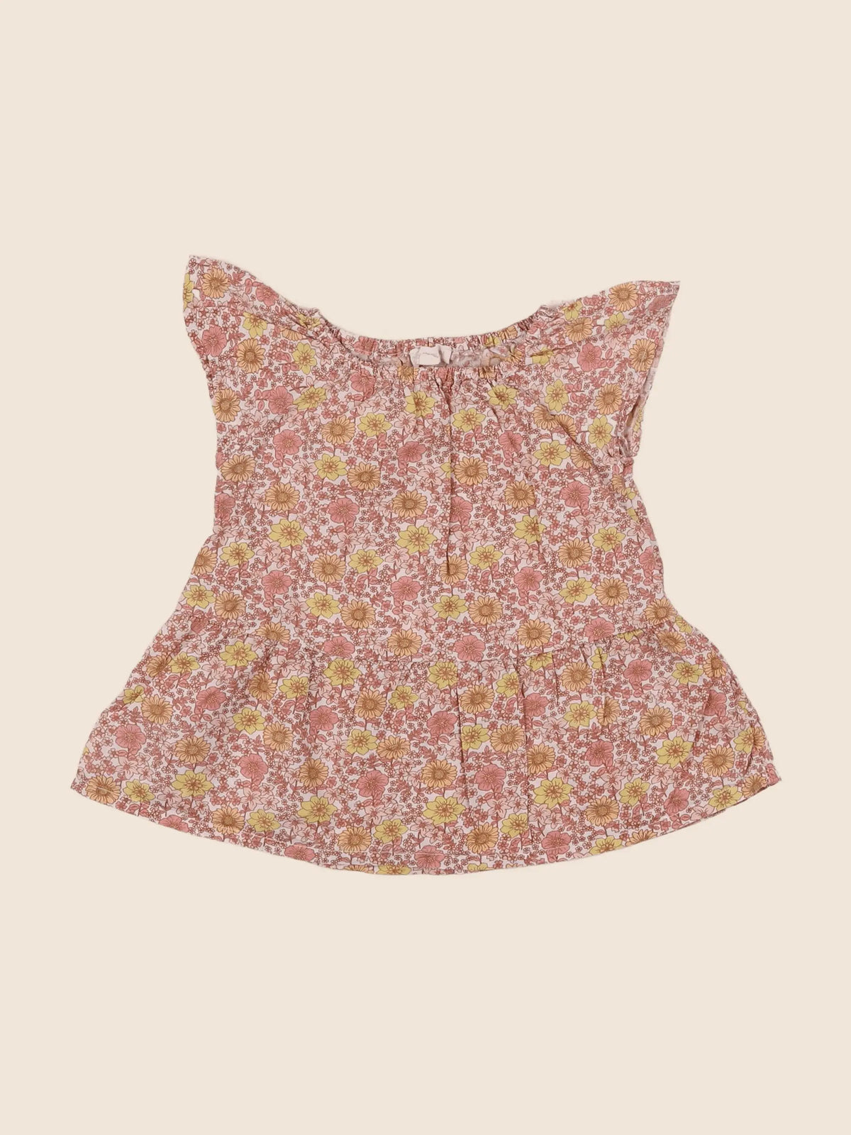 Vertbaudet - robe multicolore - 3 mois