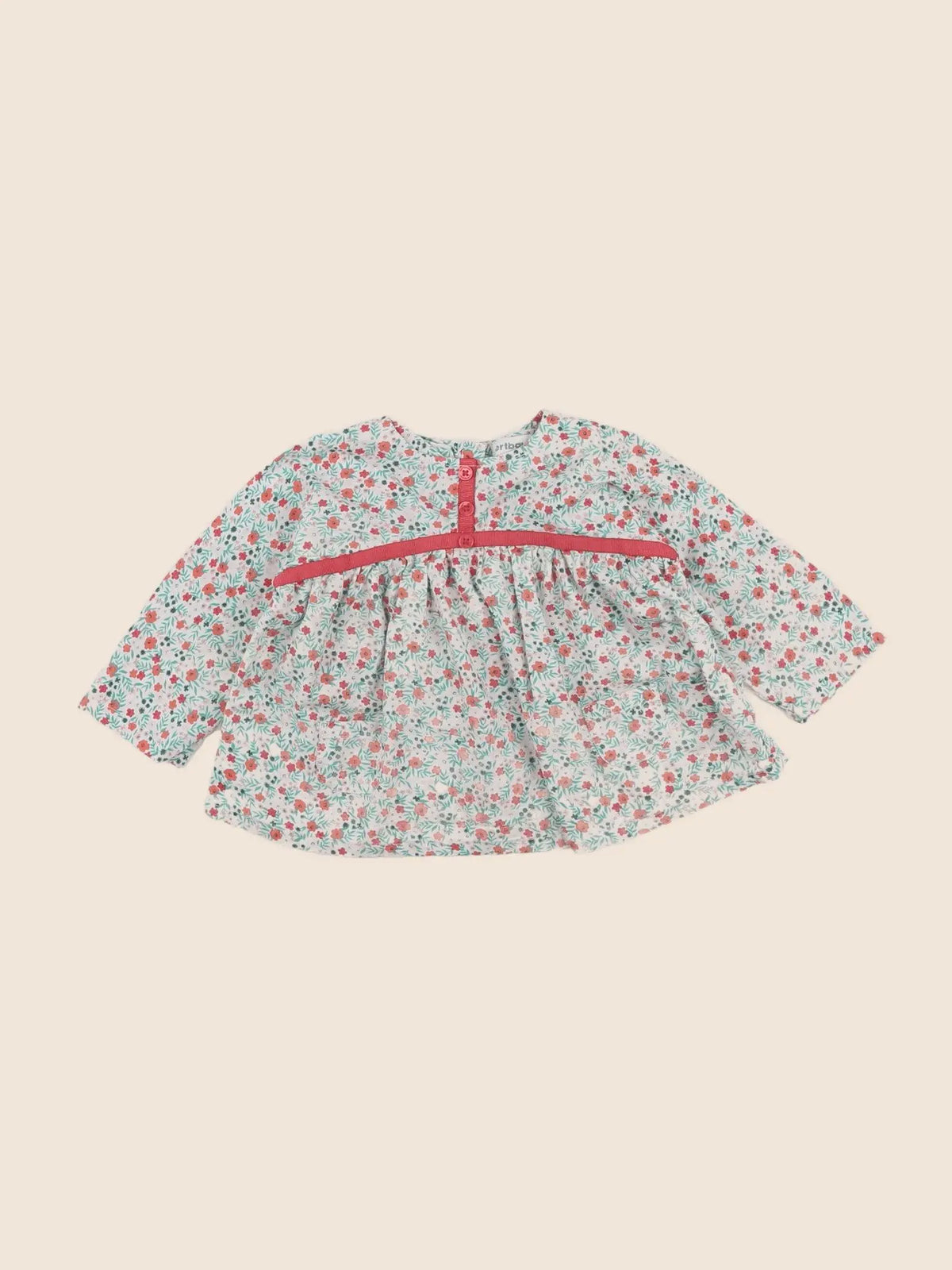 Vertbaudet - blouse multicolore - 3 mois